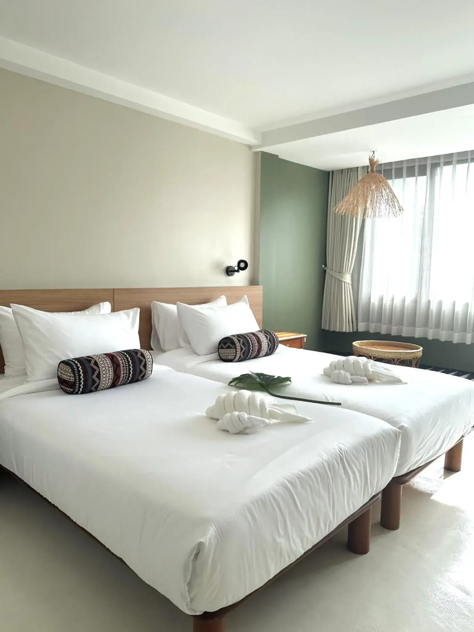 Double or Twin Room with Canal View in HOTEL NUU CHIANG MAI Double or Twin Room with Canal View in HOTEL NUU CHIANG MAI