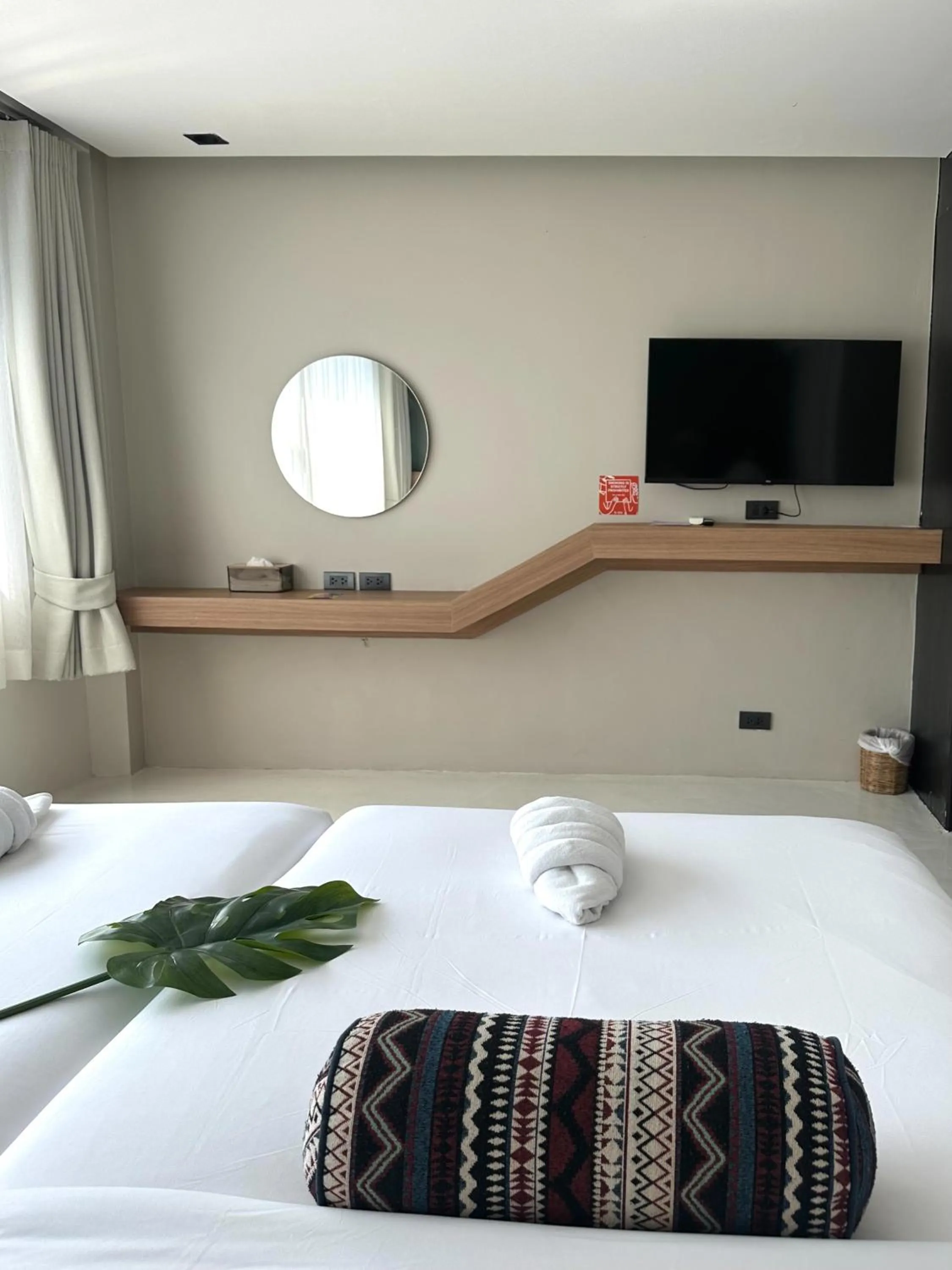 Bed in HOTEL NUU CHIANG MAI