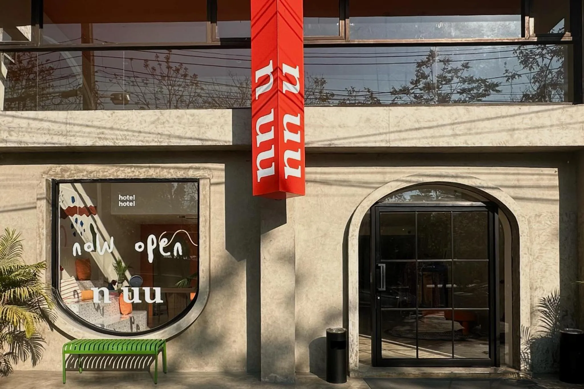 Facade/entrance in HOTEL NUU CHIANG MAI