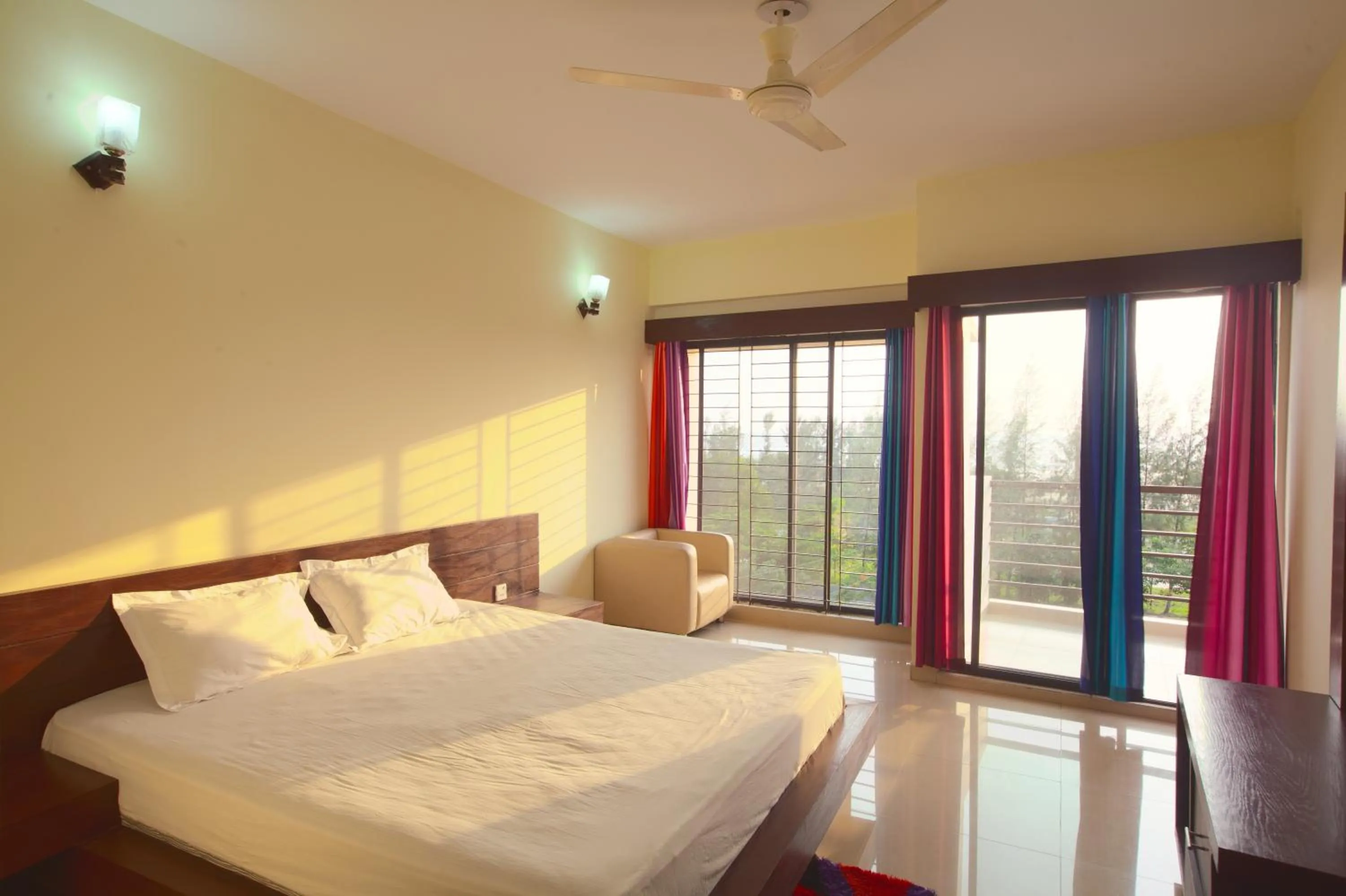 Bedroom, Bed in Hotel Orchid Blue