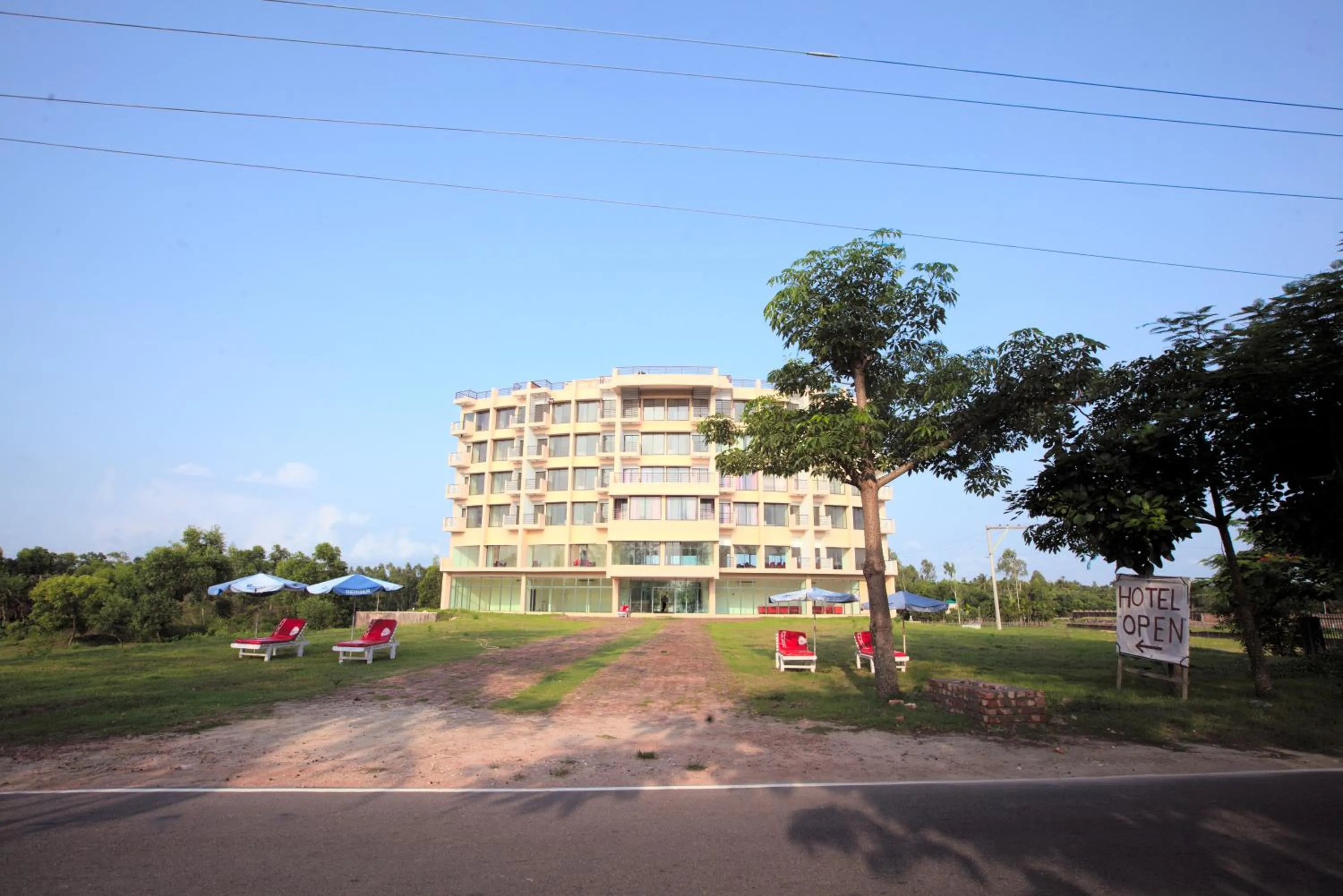 Property building in Hotel Orchid Blue