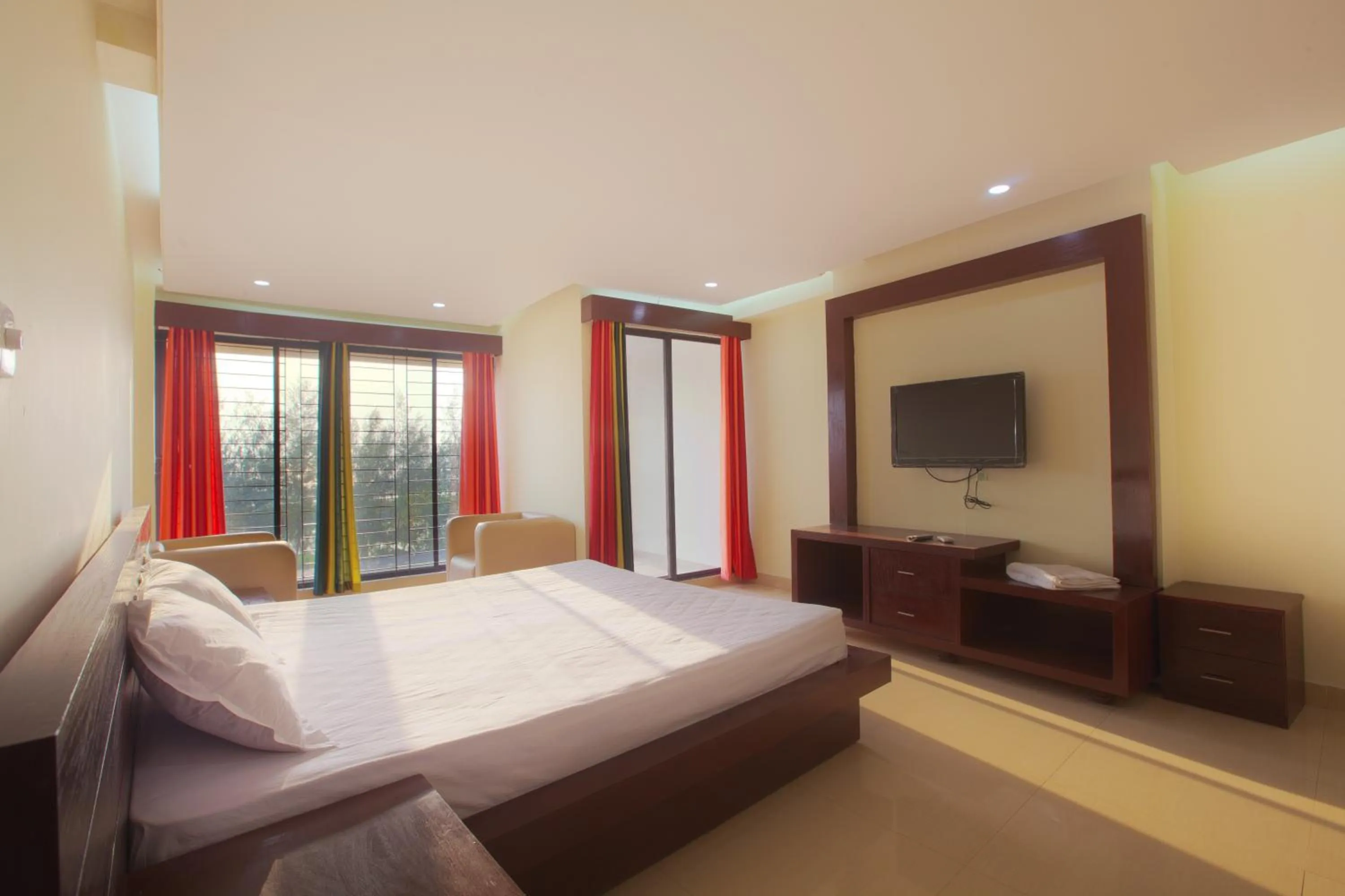 Photo of the whole room, Bed in Hotel Orchid Blue