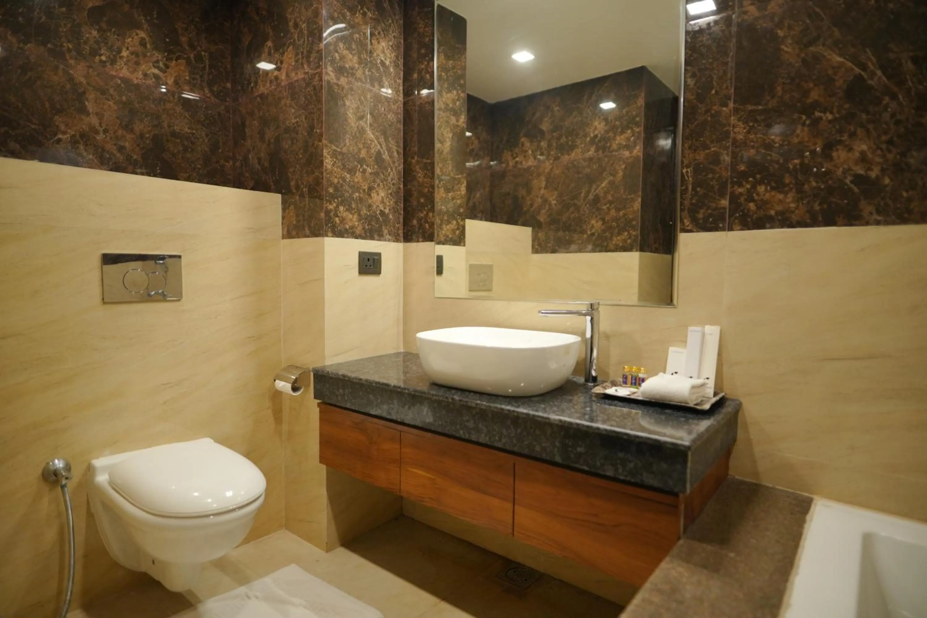 Bathroom in Comfort Inn Karnal