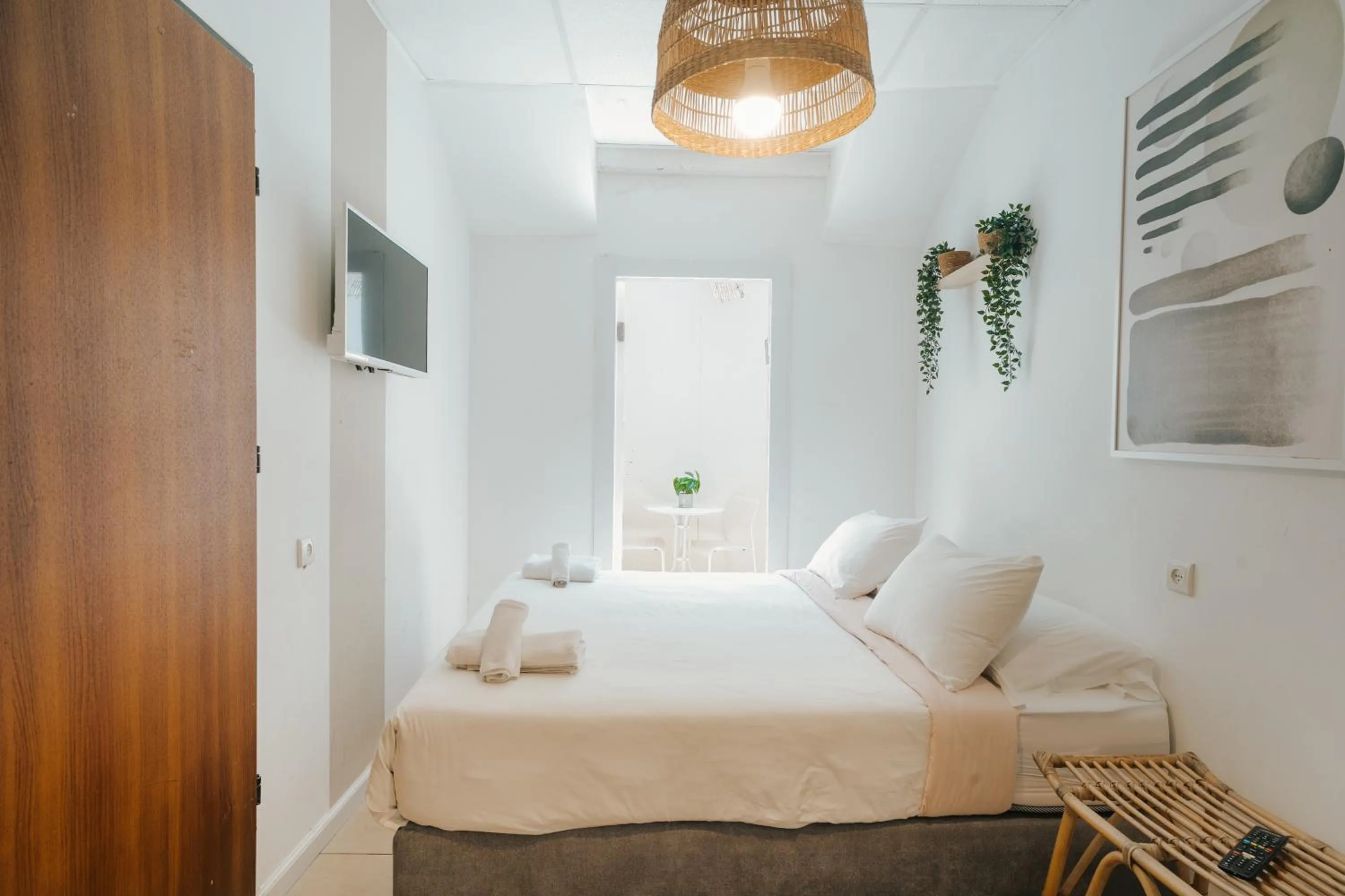 Bed in Central Beach Hotel