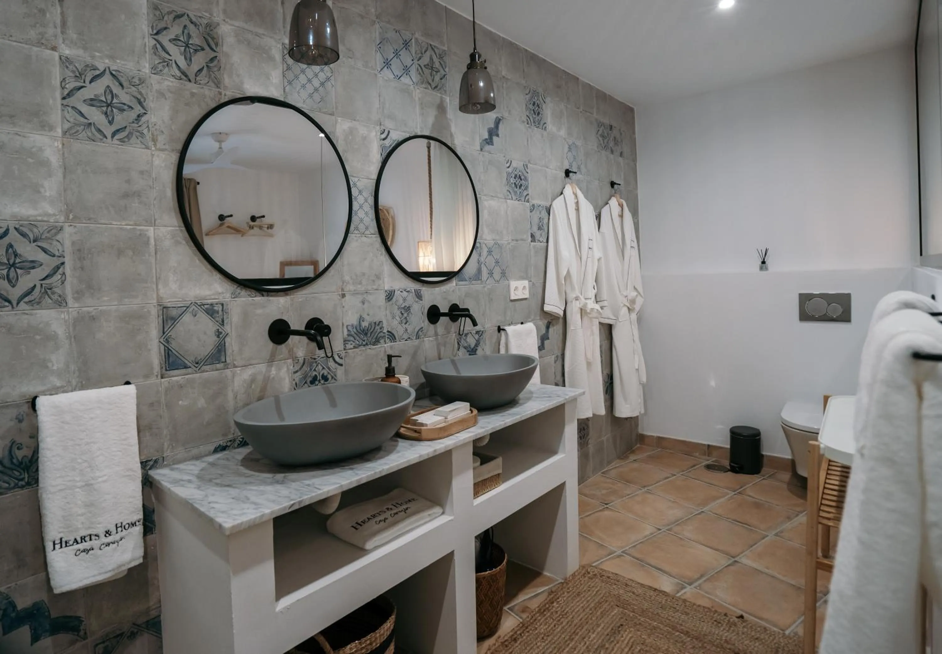 Bathroom in Hearts & Home