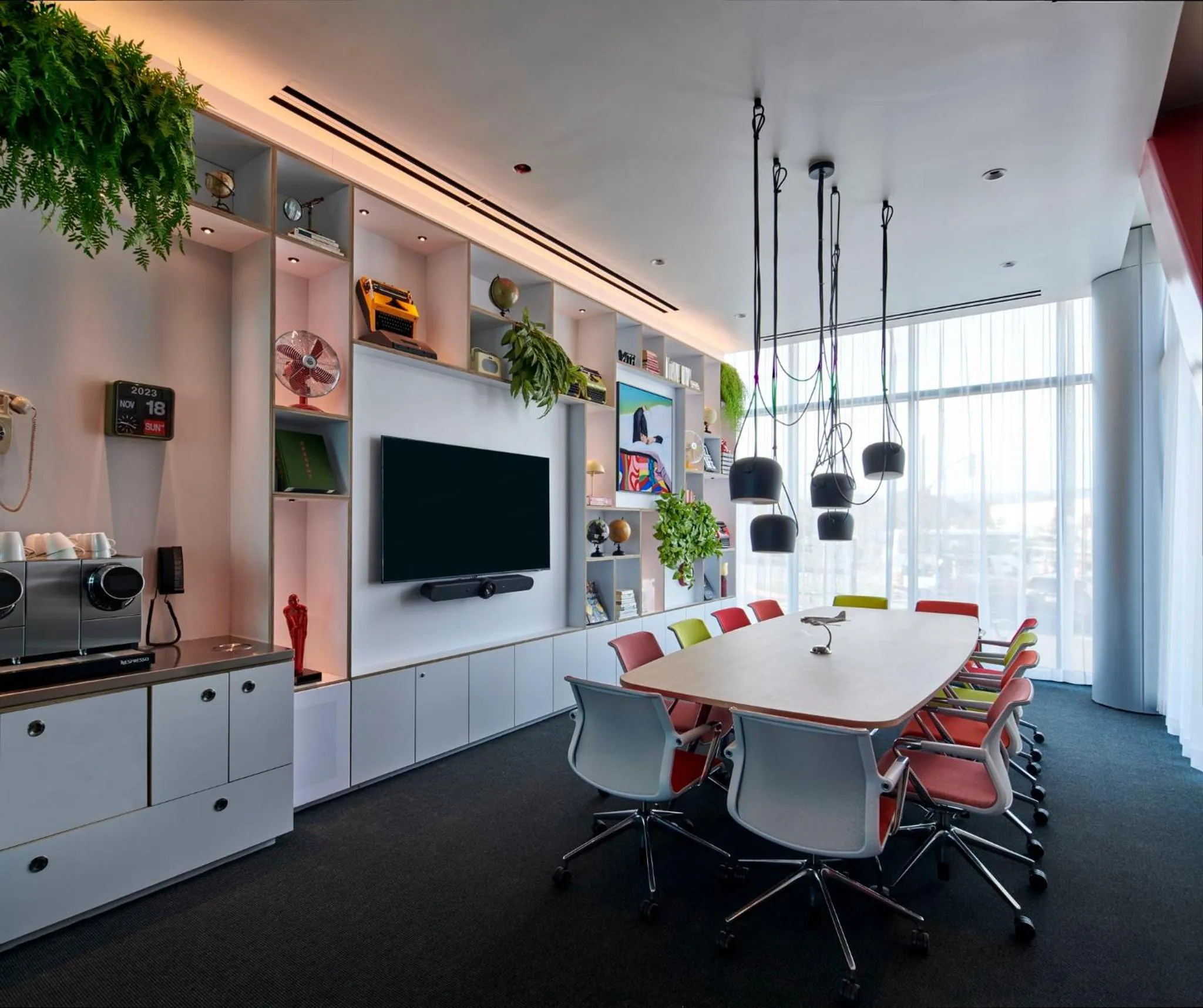Meeting/conference room in citizenM Menlo Park