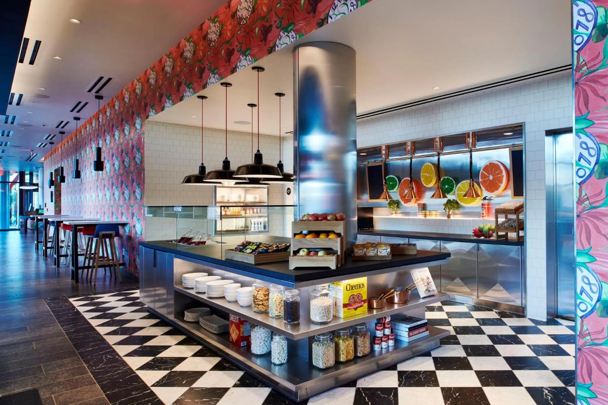 Breakfast in citizenM Menlo Park