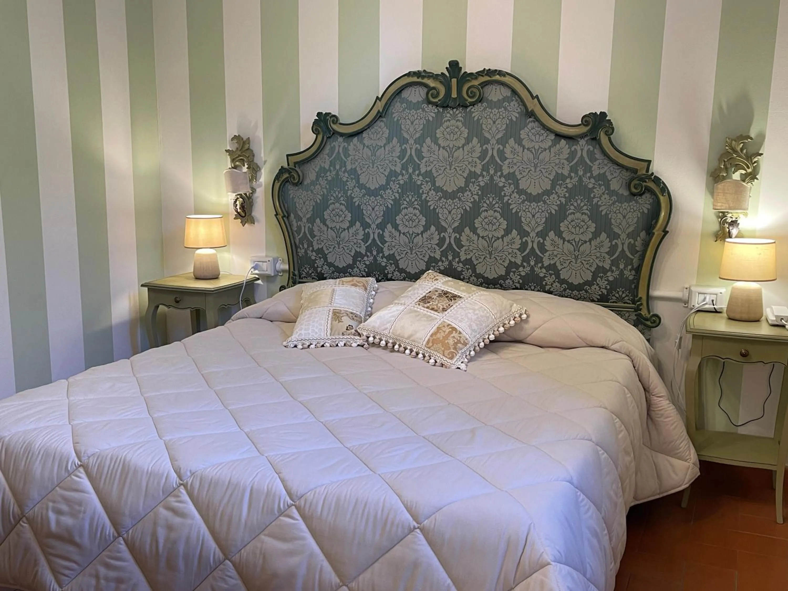 Bed in Hotel Rifugio la Foresta