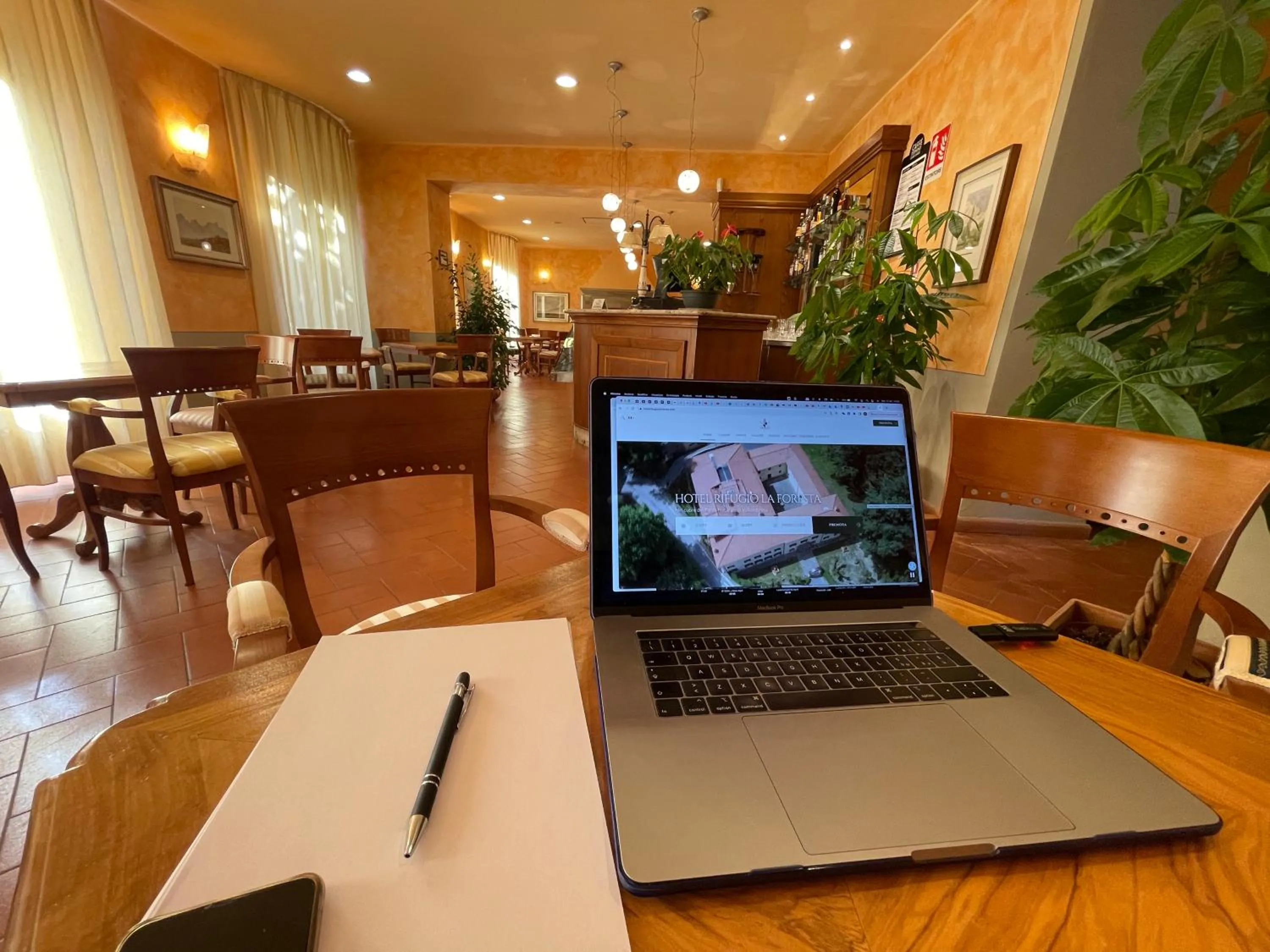 Lounge or bar in Hotel Rifugio la Foresta