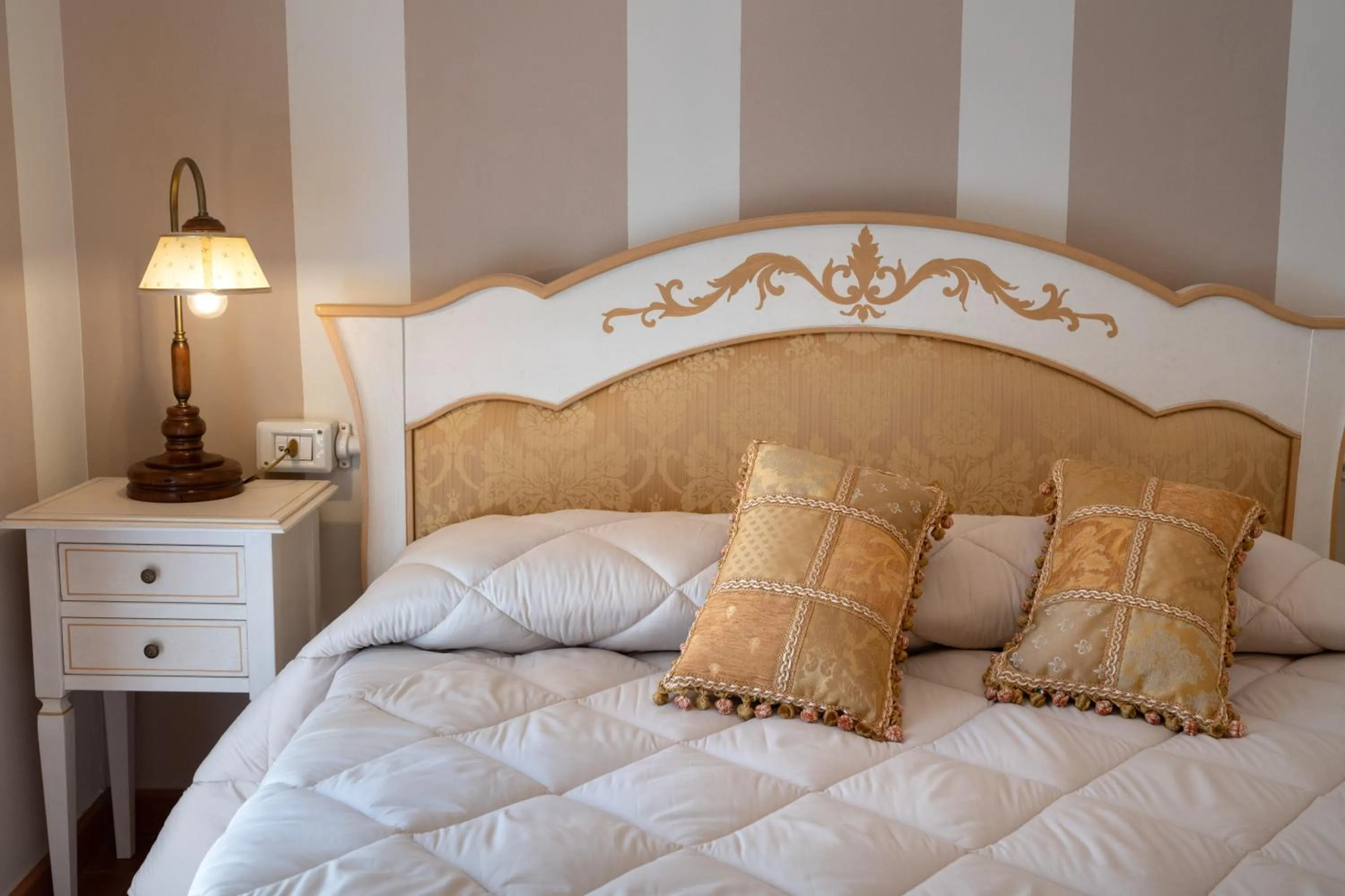 Bed in Hotel Rifugio la Foresta