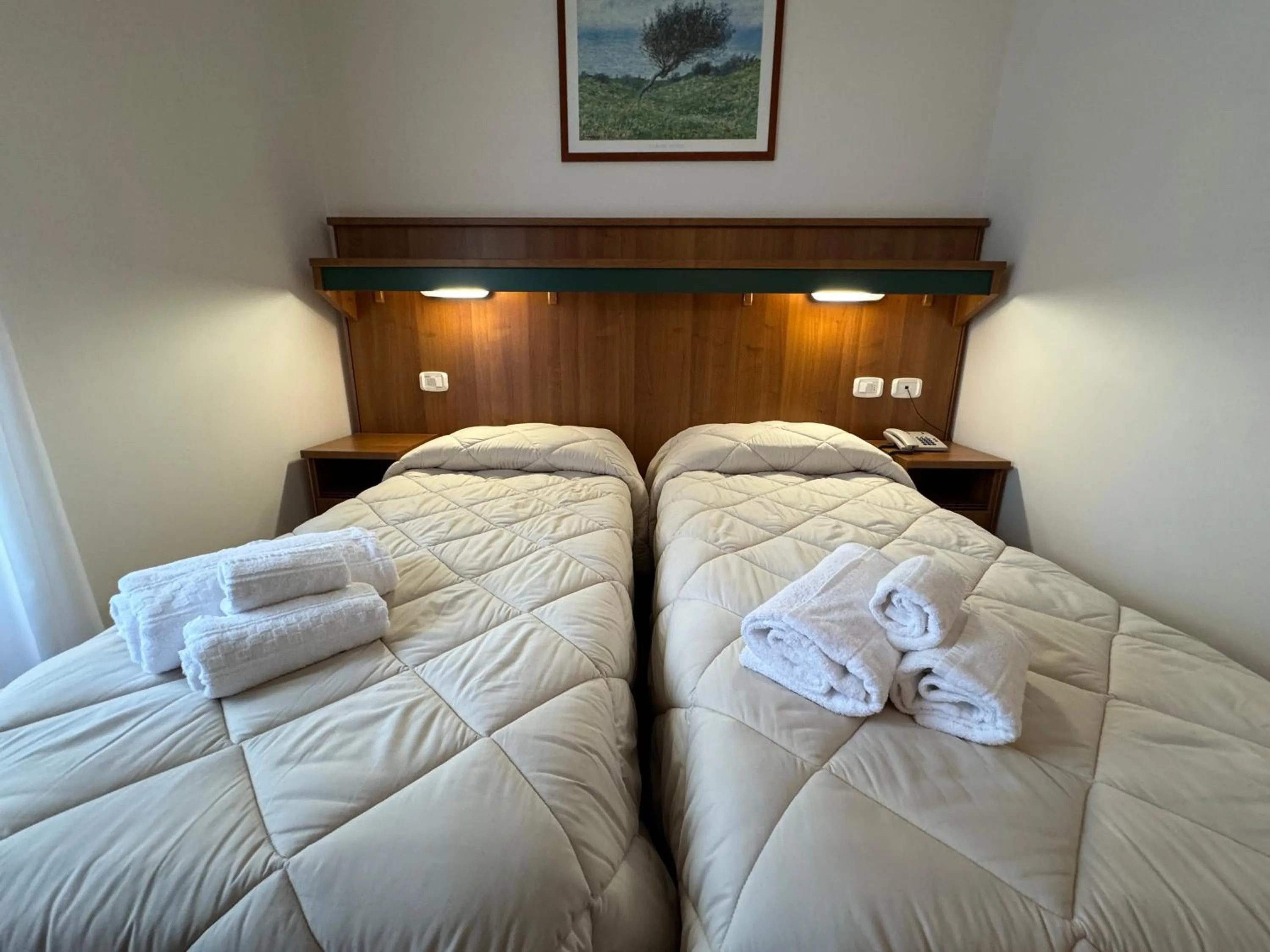 Bedroom, Bed in Hotel Rifugio la Foresta