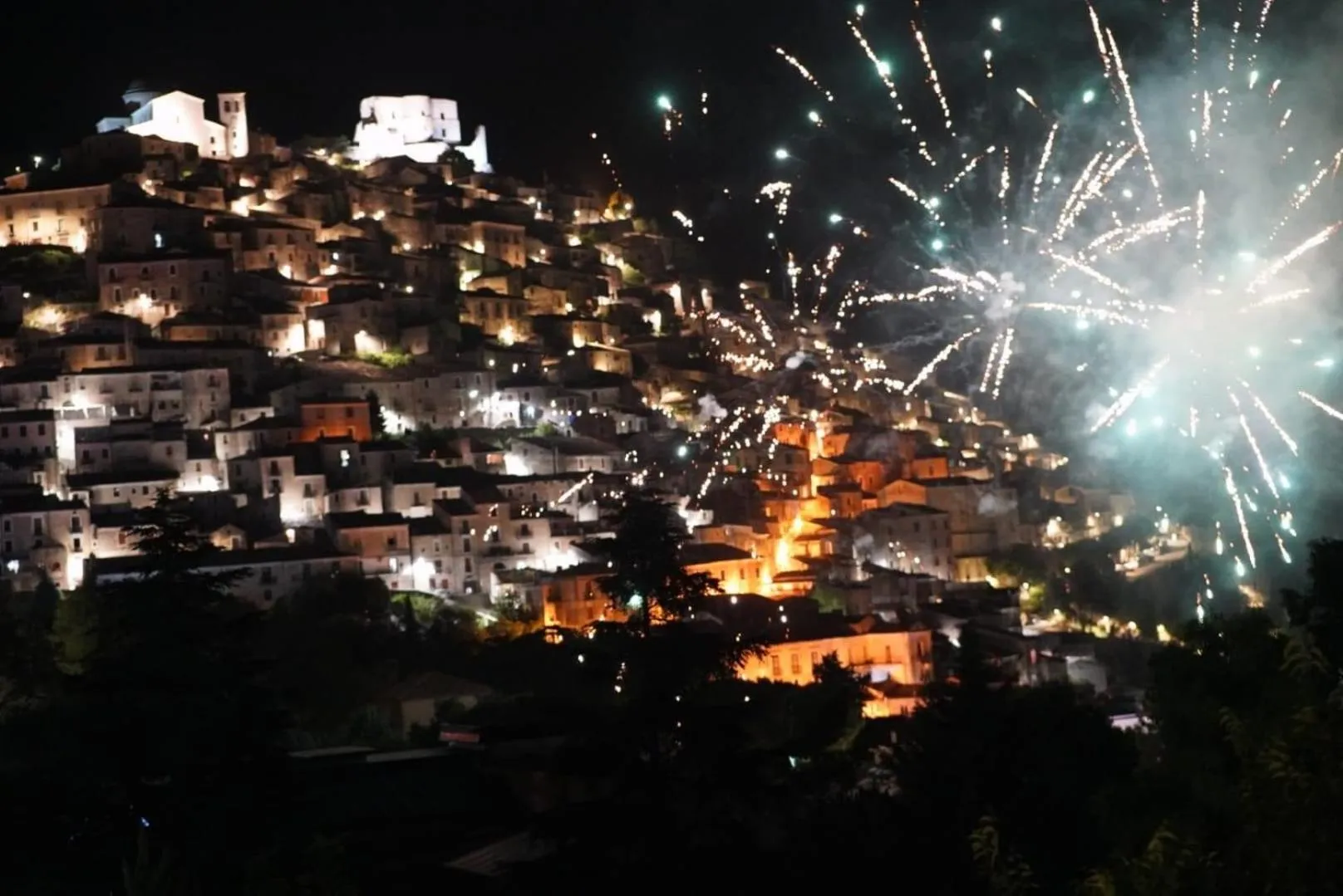 Night, Bird's-eye View in Casa Vacanze MURANUM