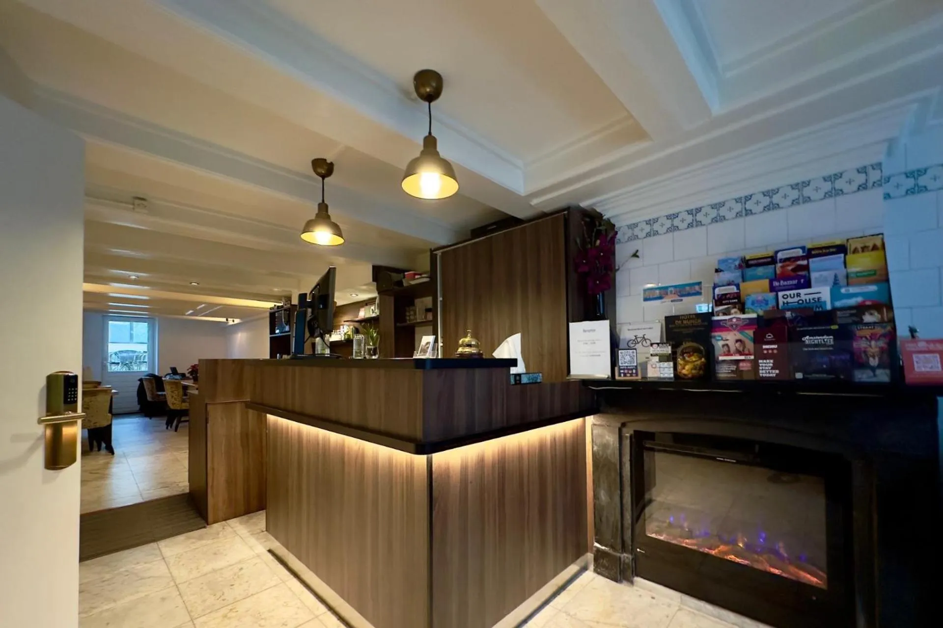 Lobby or reception in Hotel de Munck