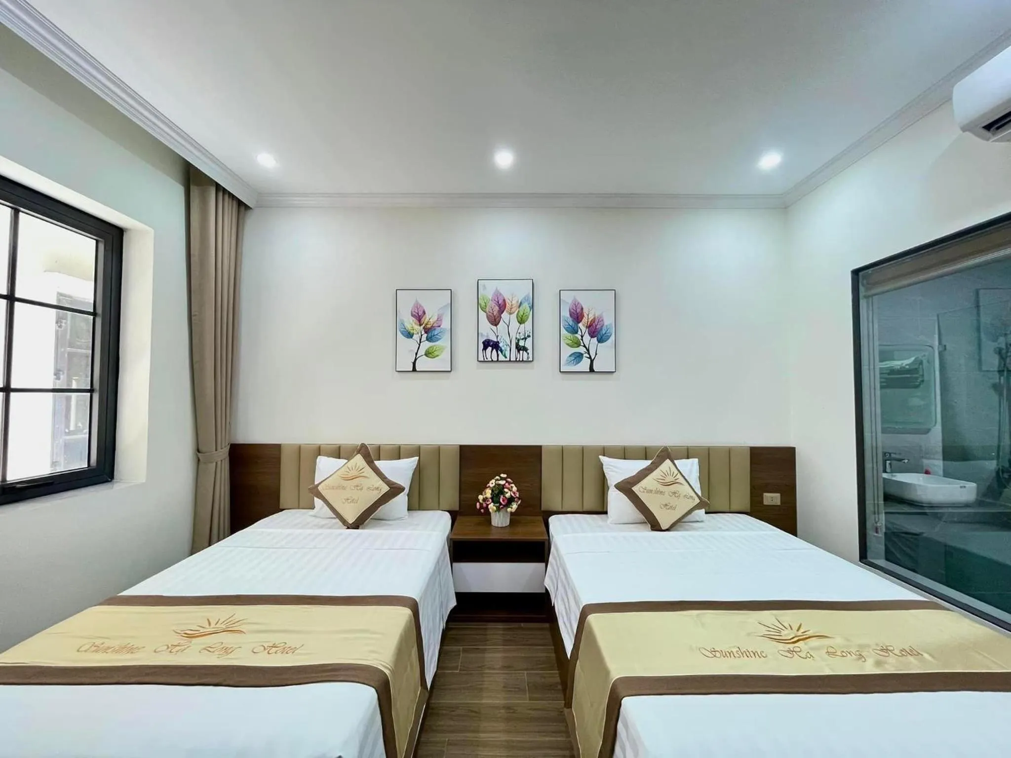 Bed in Sunshine Hạ Long Hotel