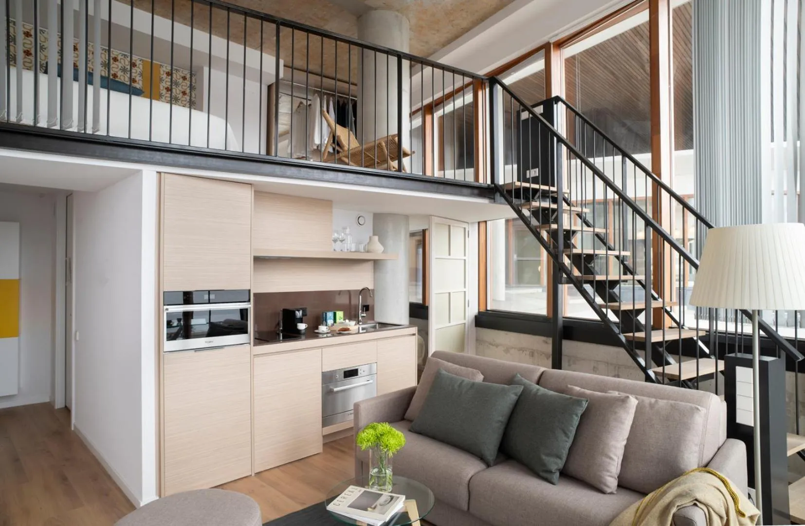 Living room in Eric Vökel Boutique Apartments - Riverfront Suites