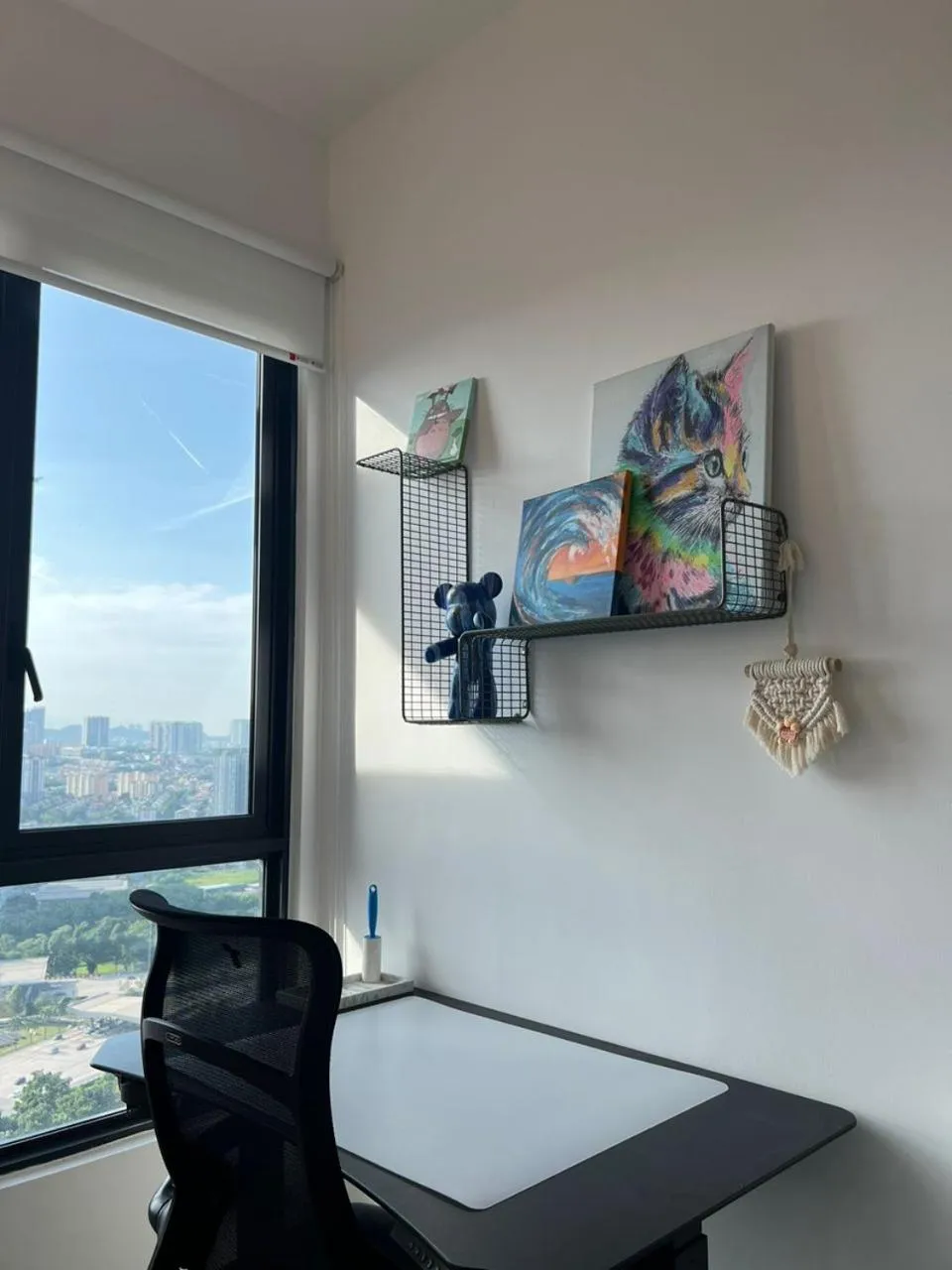 Communal lounge/ TV room in Cubic Botanical Suites Bangsar South by HomeBrickz