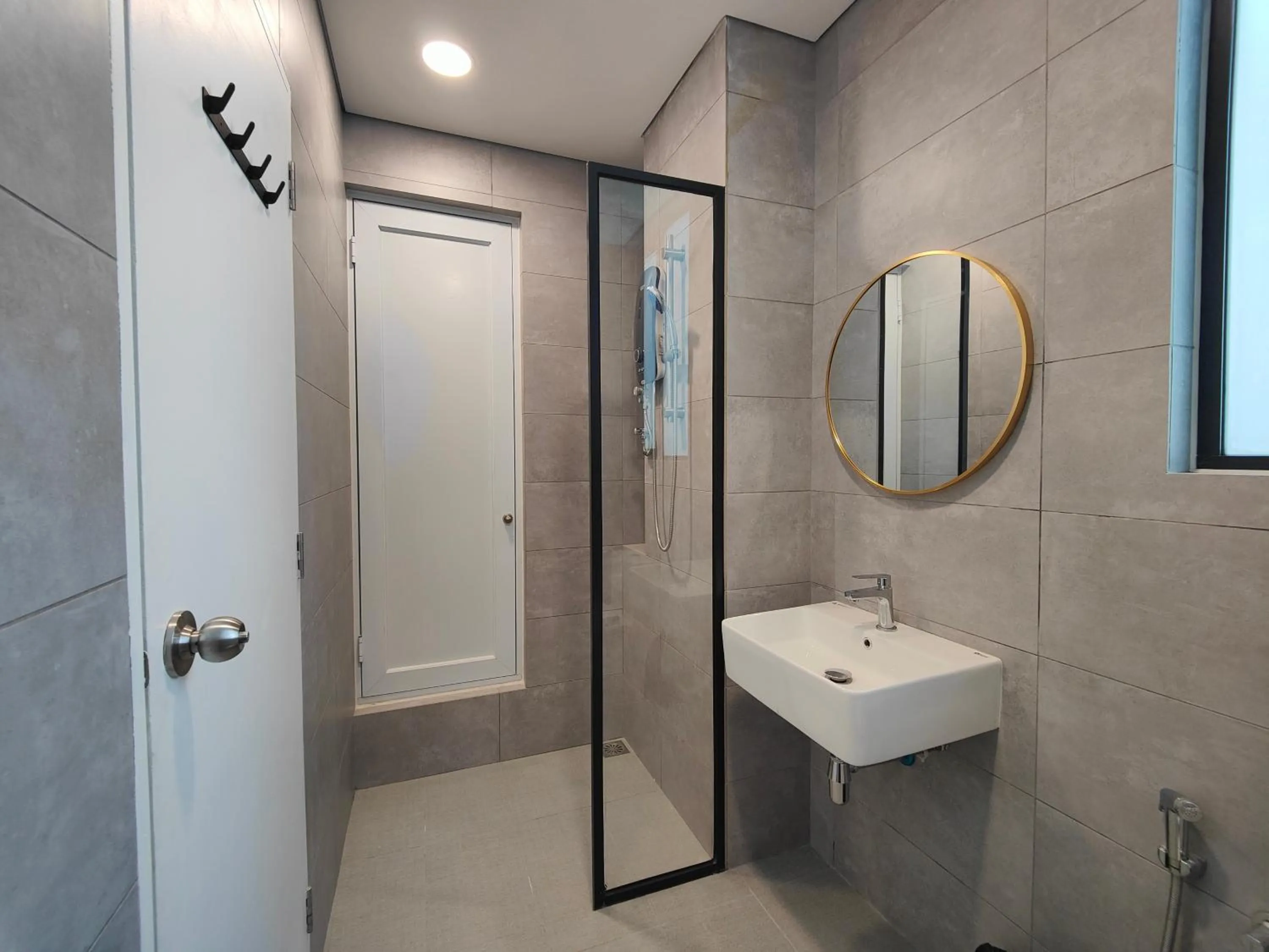 Bathroom in Cubic Botanical Suites Bangsar South by HomeBrickz