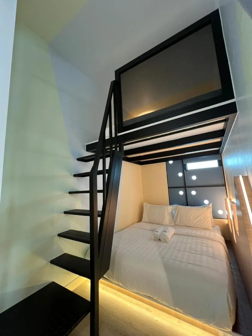 Bed in Cubic Botanical Suites Bangsar South by HomeBrickz