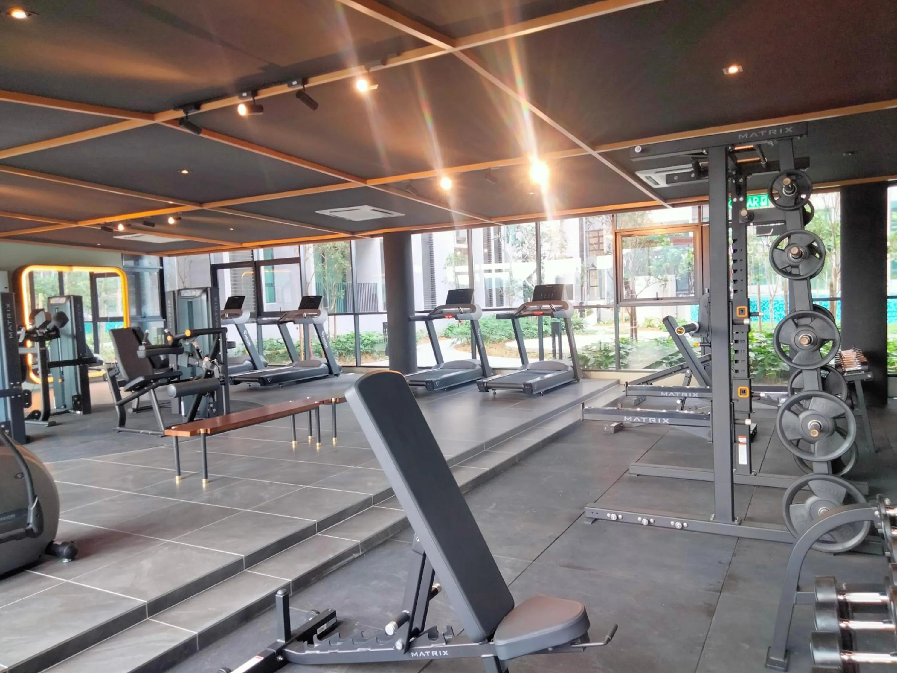 Fitness centre/facilities in Cubic Botanical Suites Bangsar South by HomeBrickz