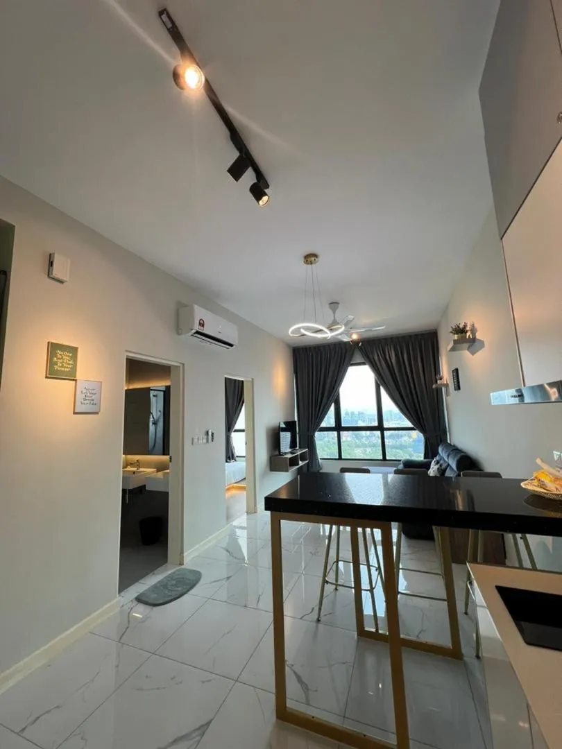 Kitchen or kitchenette in Cubic Botanical Suites Bangsar South by HomeBrickz