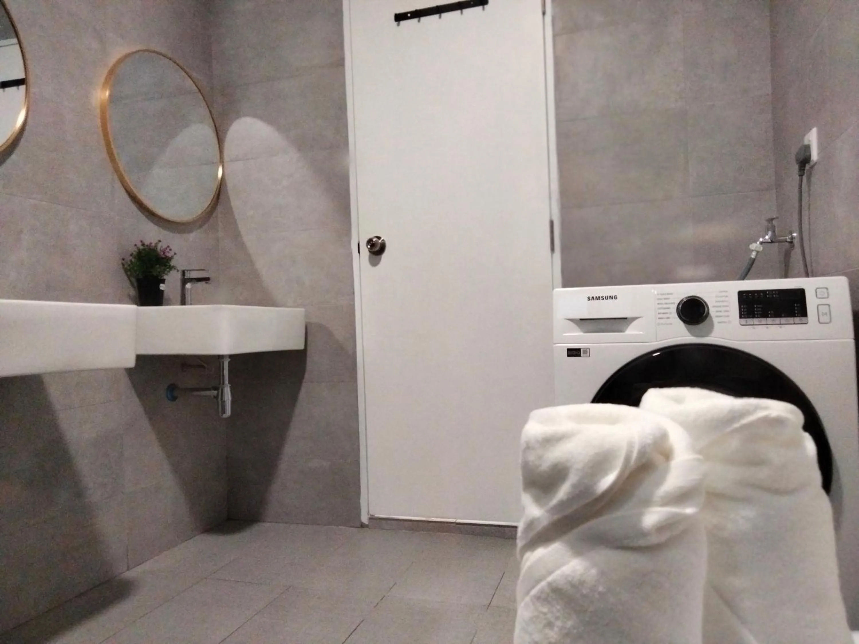 Bathroom in Cubic Botanical Suites Bangsar South by HomeBrickz