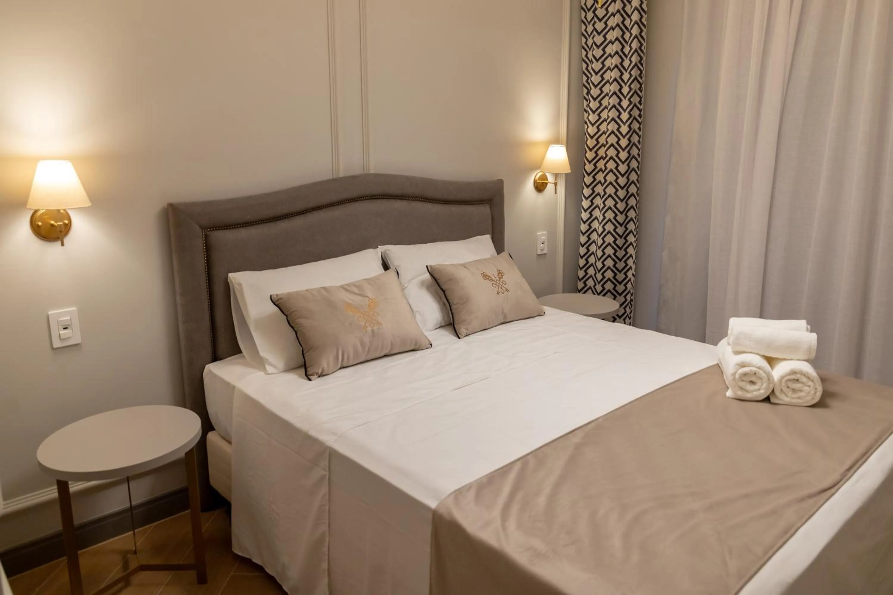 Bed in Pousada e Cerimonial Itamaraty