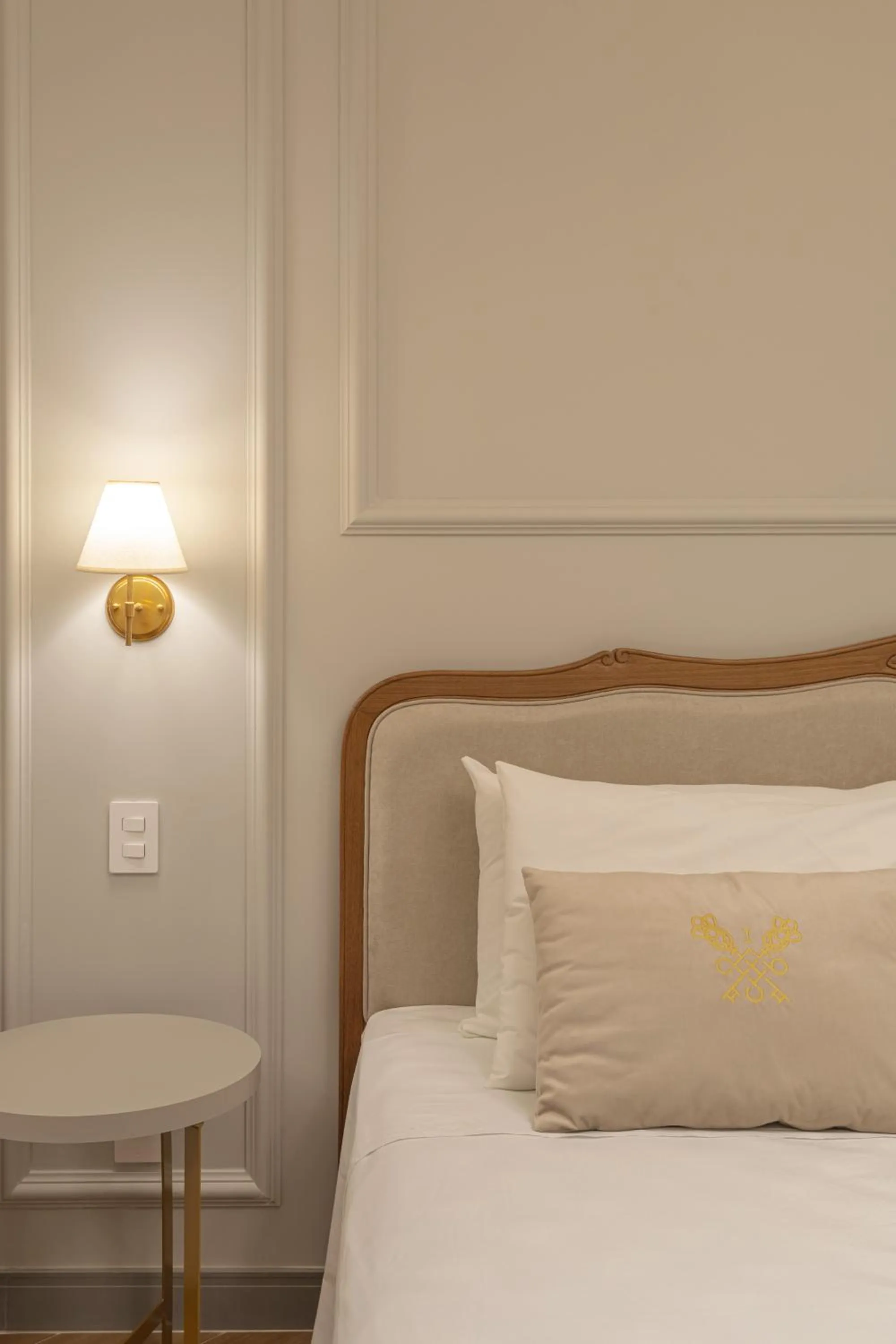 Bed in Pousada e Cerimonial Itamaraty