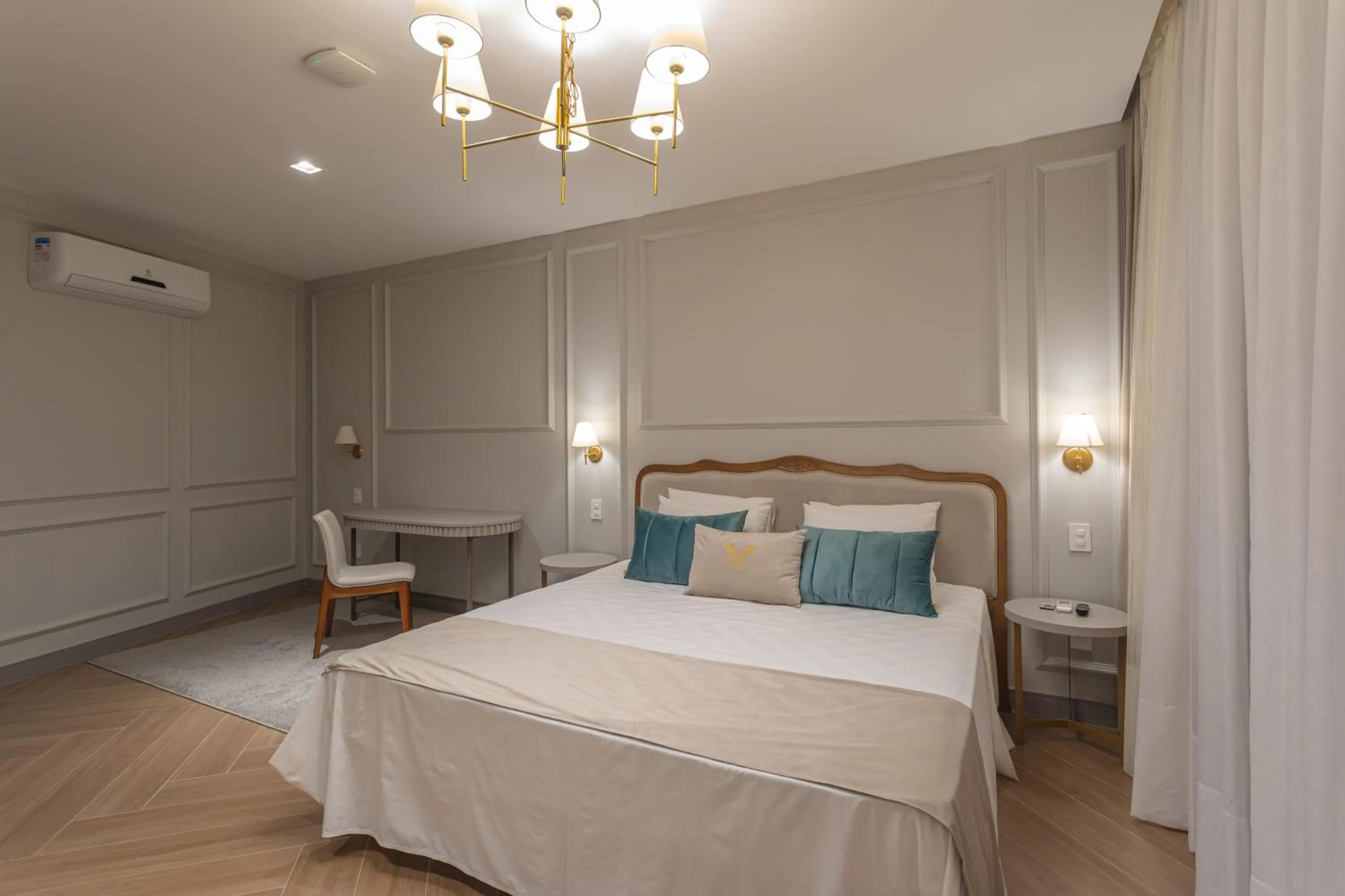 Bed in Pousada e Cerimonial Itamaraty