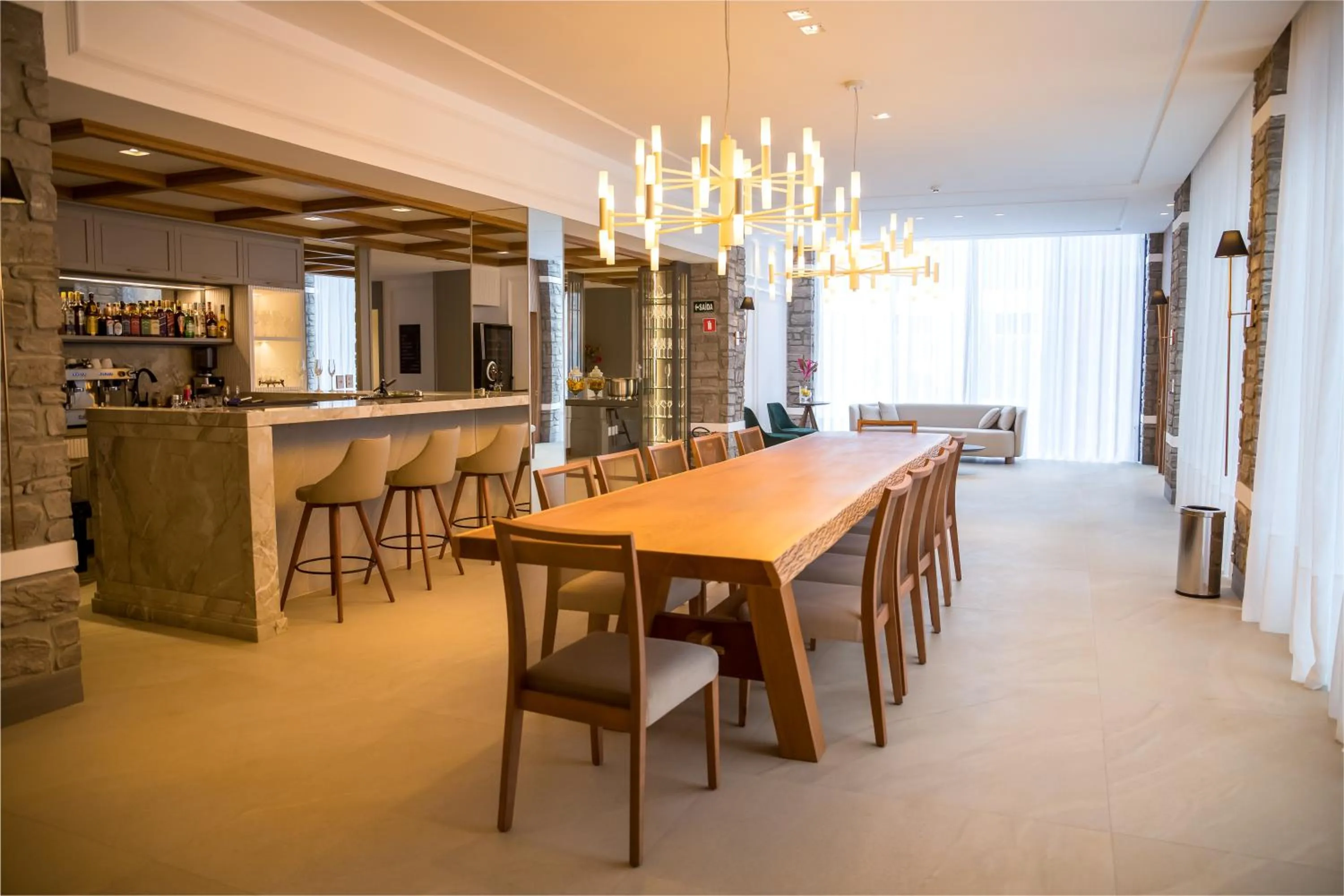 Lounge or bar in Pousada e Cerimonial Itamaraty