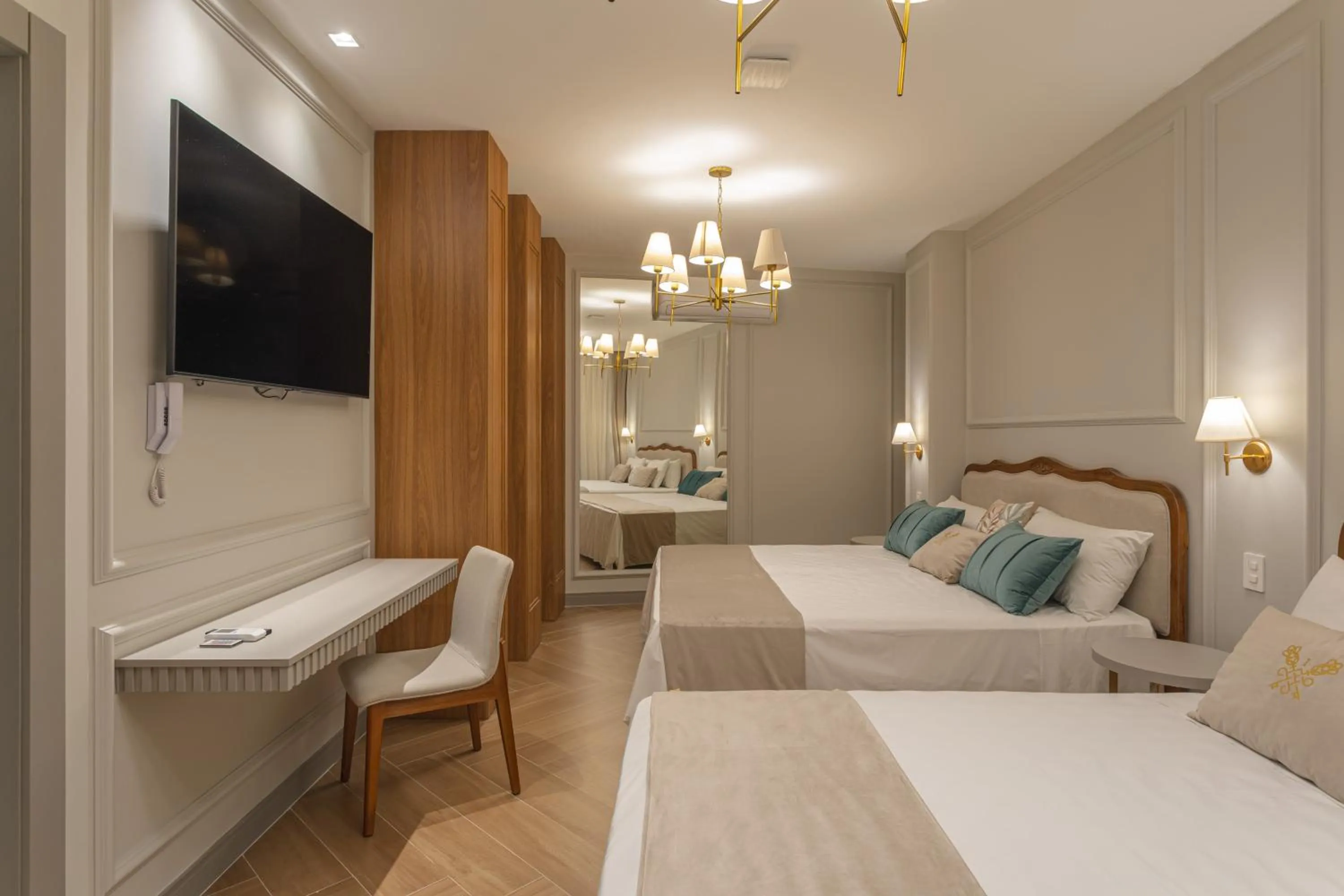 Bed in Pousada e Cerimonial Itamaraty