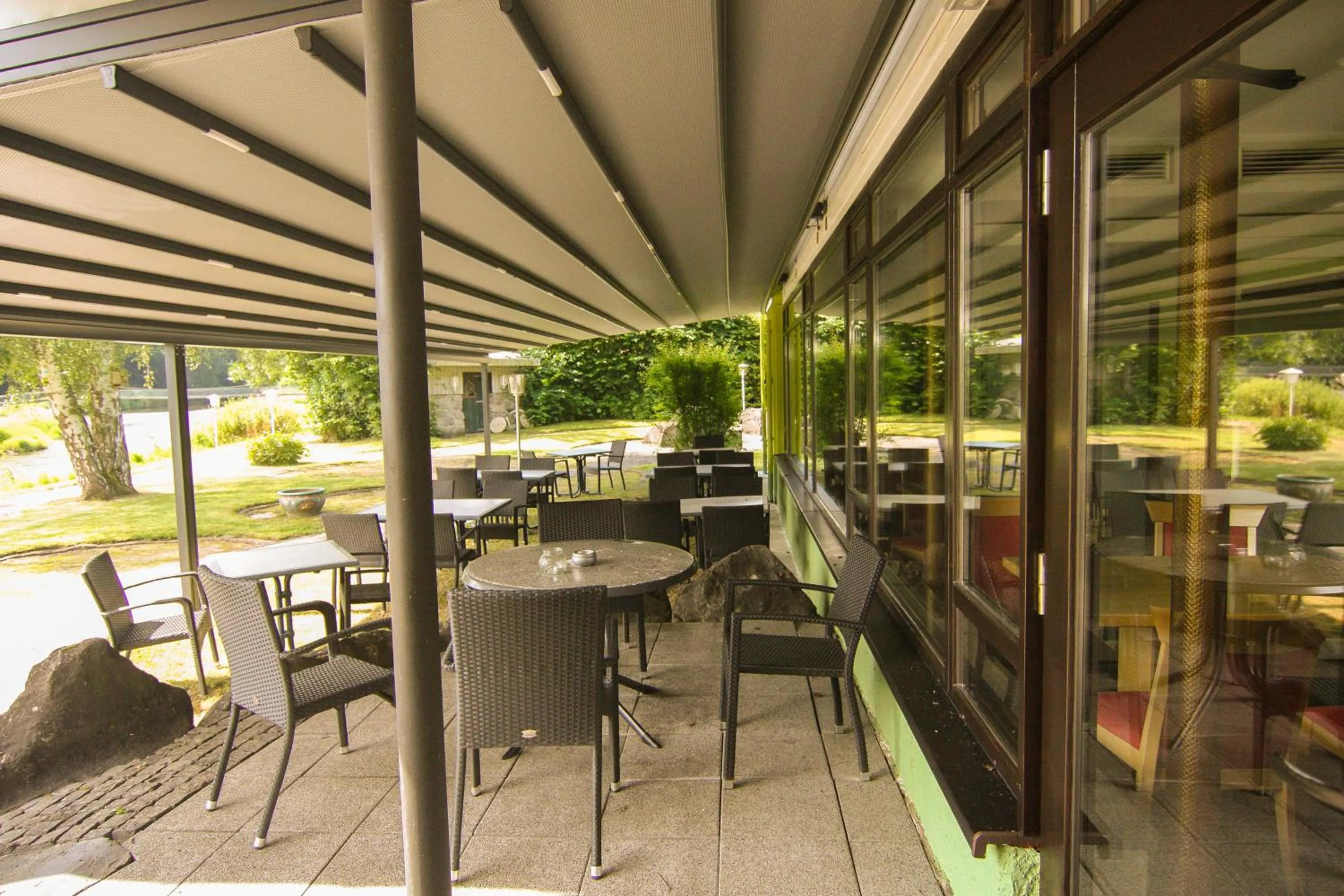 Balcony/Terrace in Hotel Strand-Café