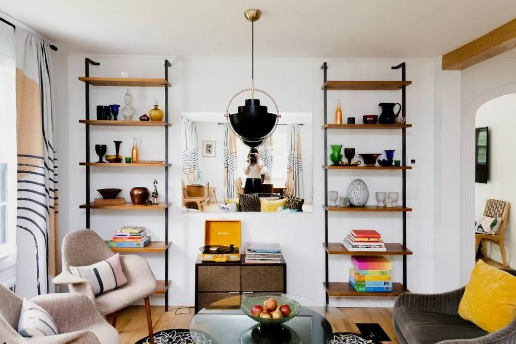 Living room in The Norsdale plus CMYK Motel on 10 acres in Phoenicia