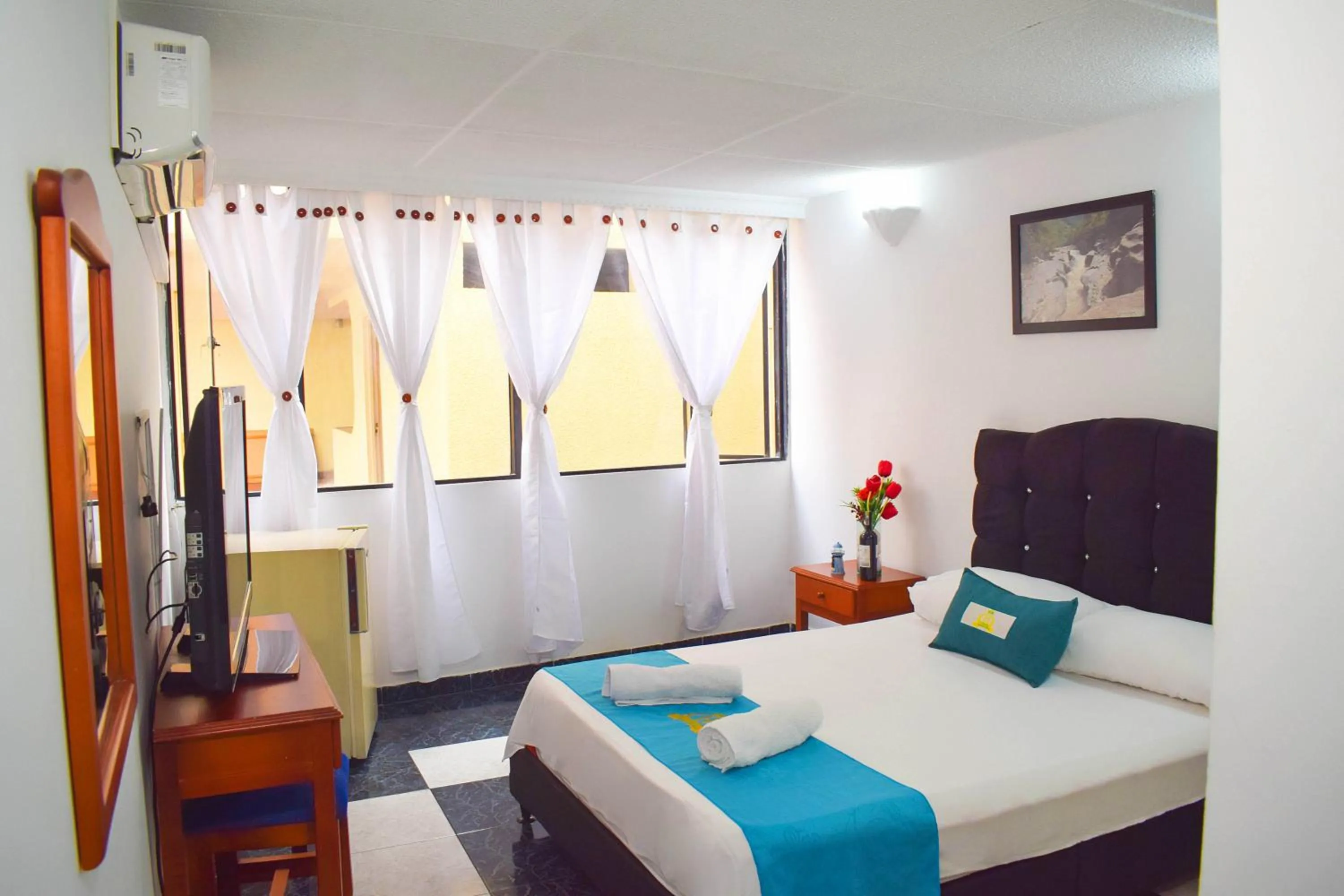 Bedroom, Bed in HOTEL DINASTIA REAL NEIVA