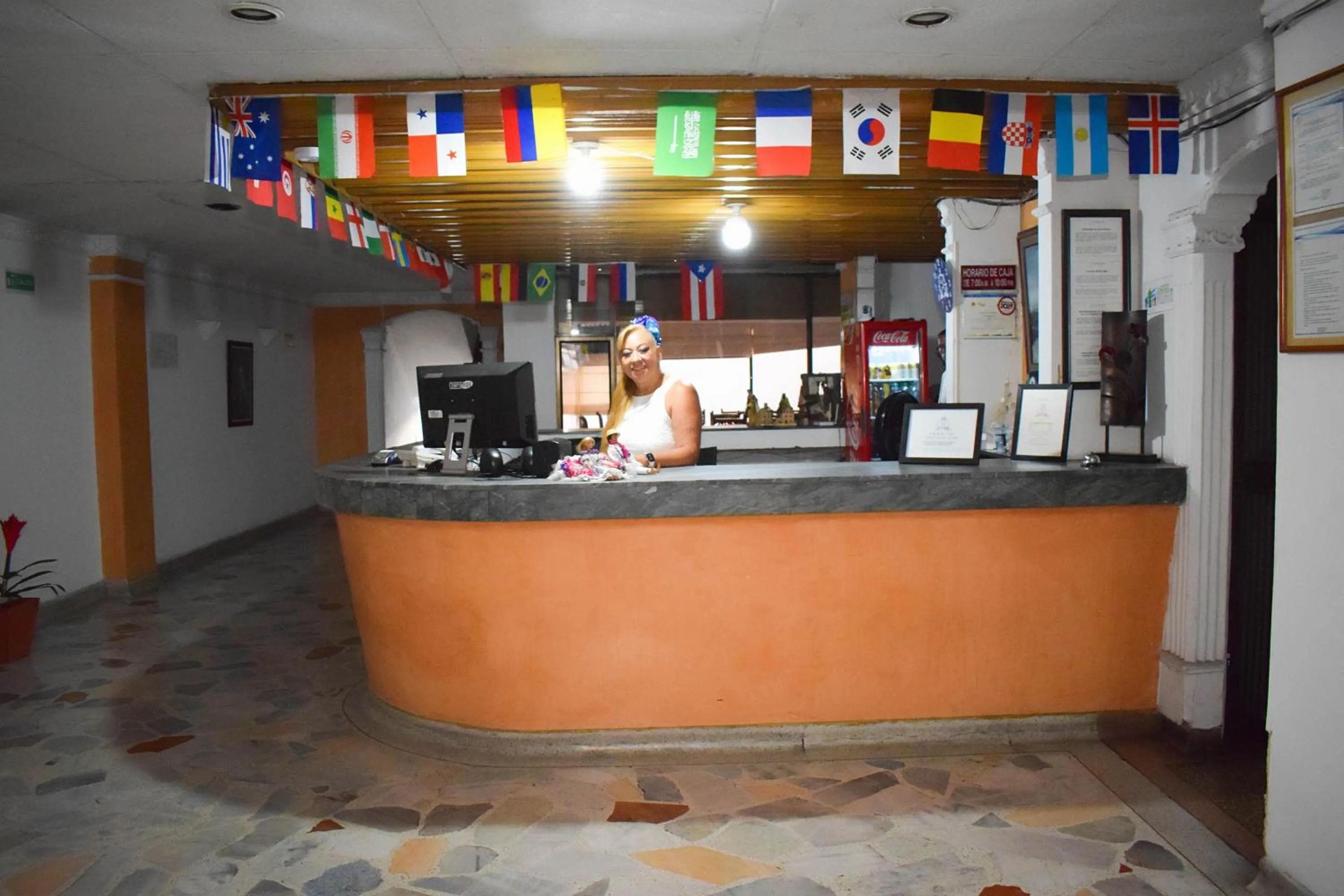Lobby or reception in HOTEL DINASTIA REAL NEIVA