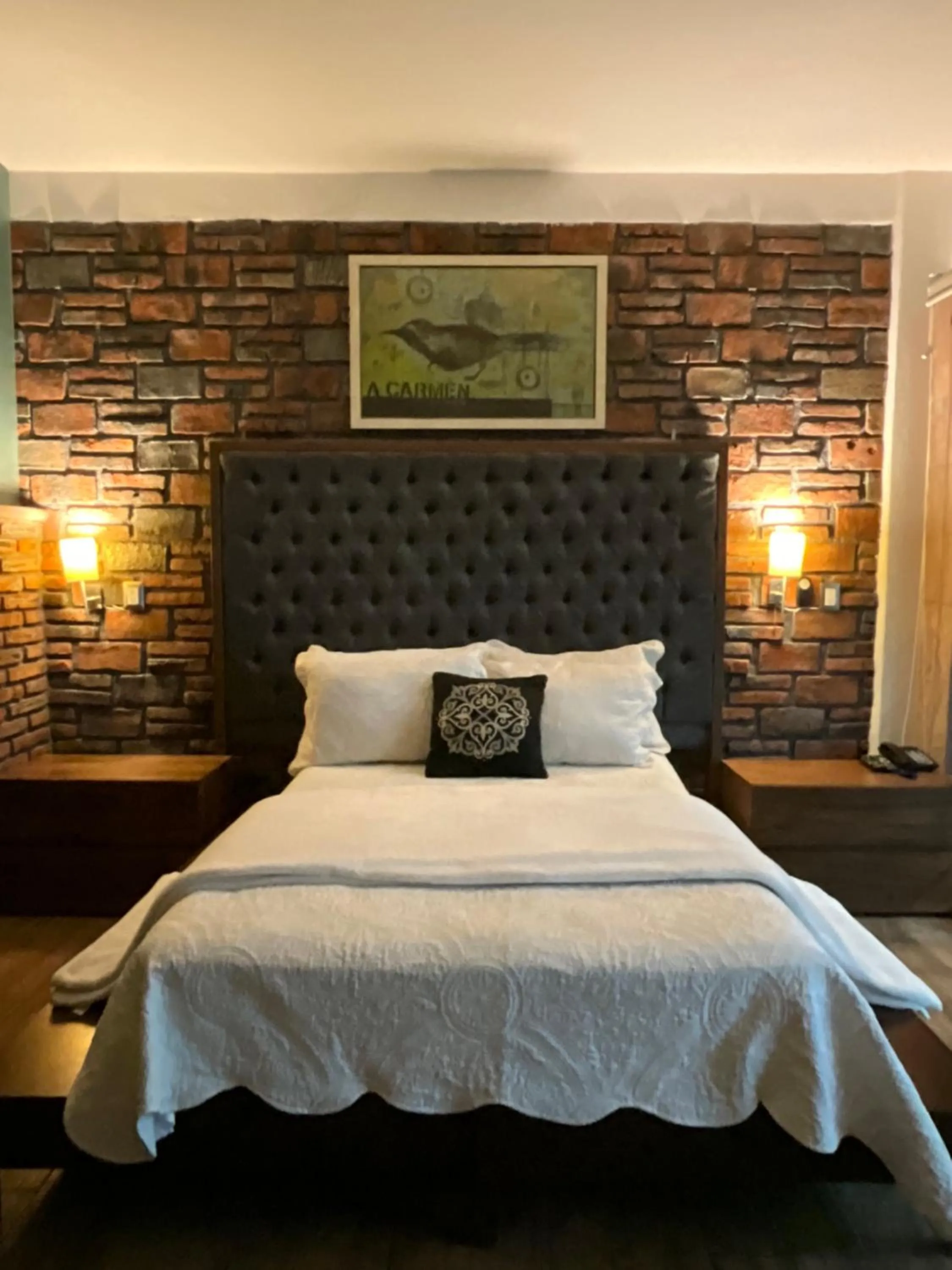 Bed in Hotel Casa Carmona