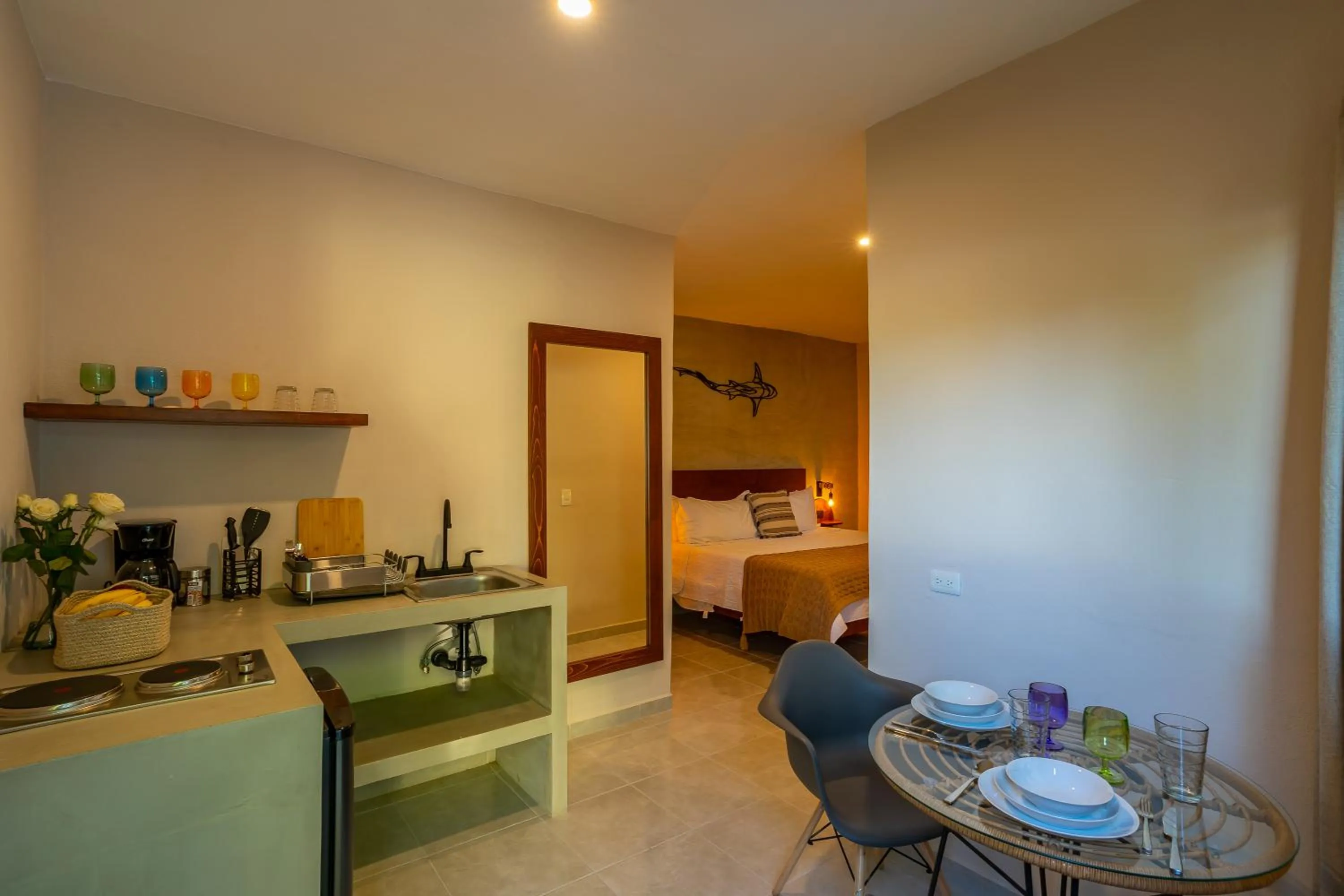 Coffee/tea facilities in Casa Madero La Paz