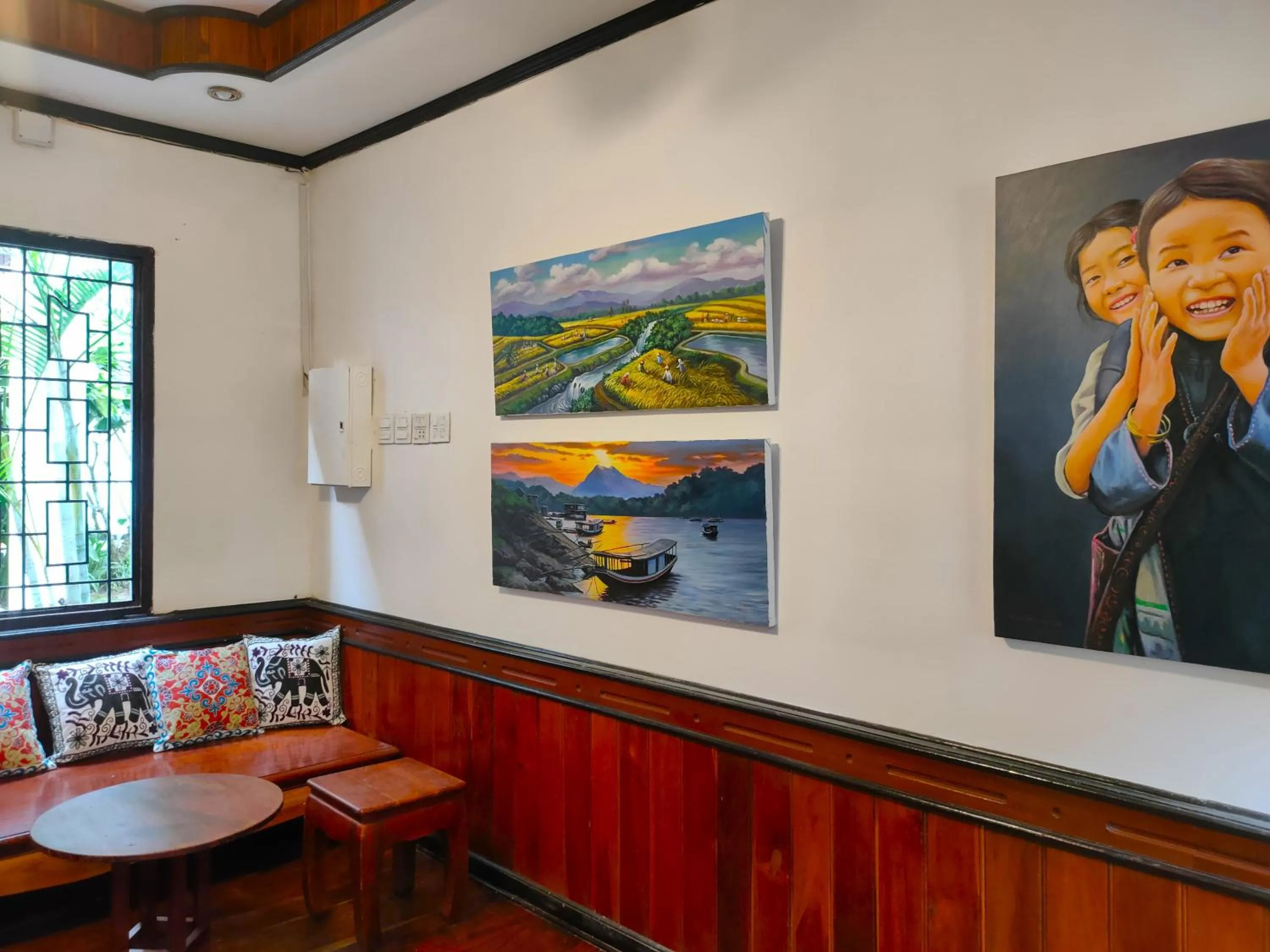 Lobby or reception in Lotus Corner - Heritage B&B