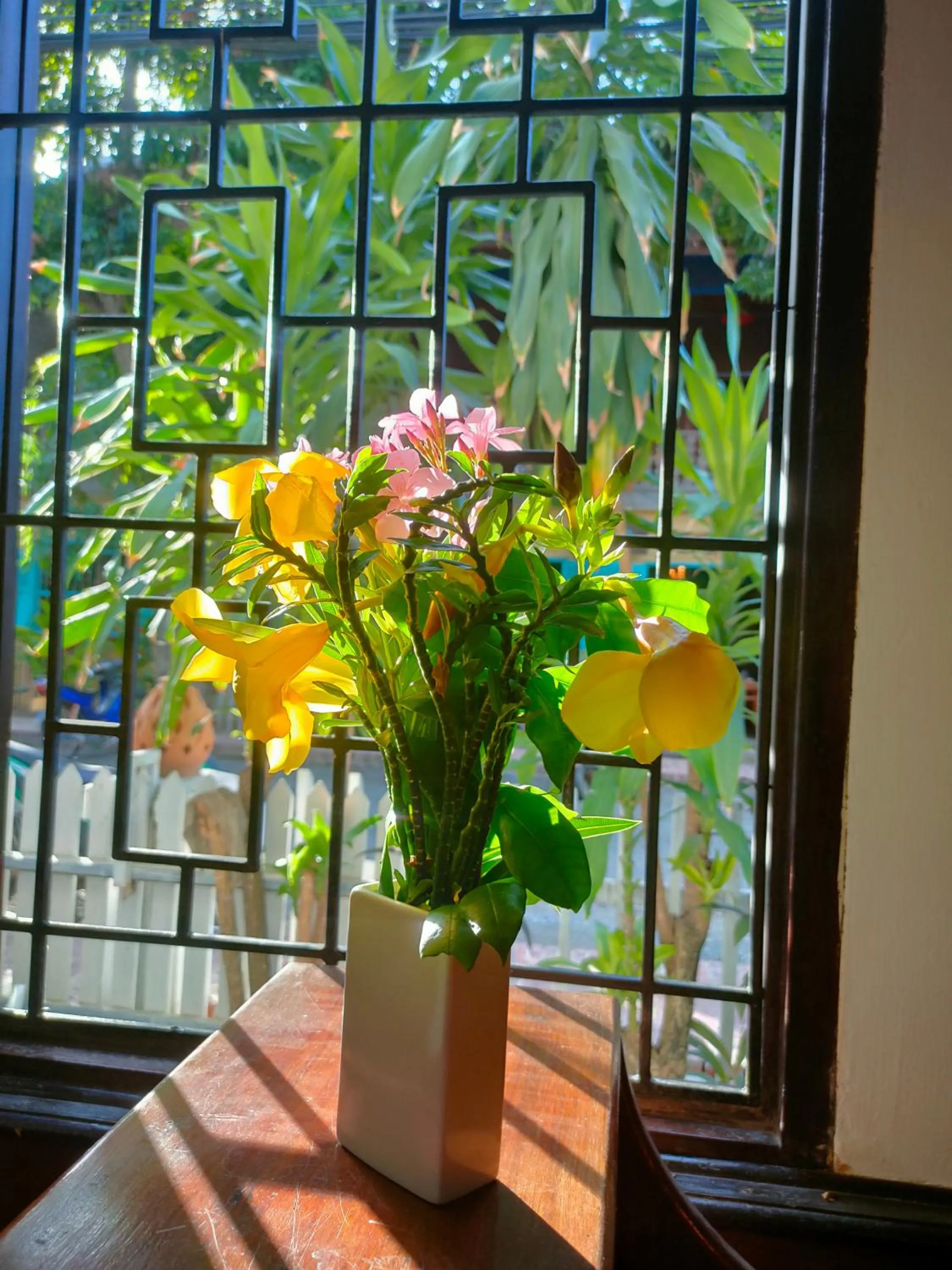 Garden view in Lotus Corner - Heritage B&B