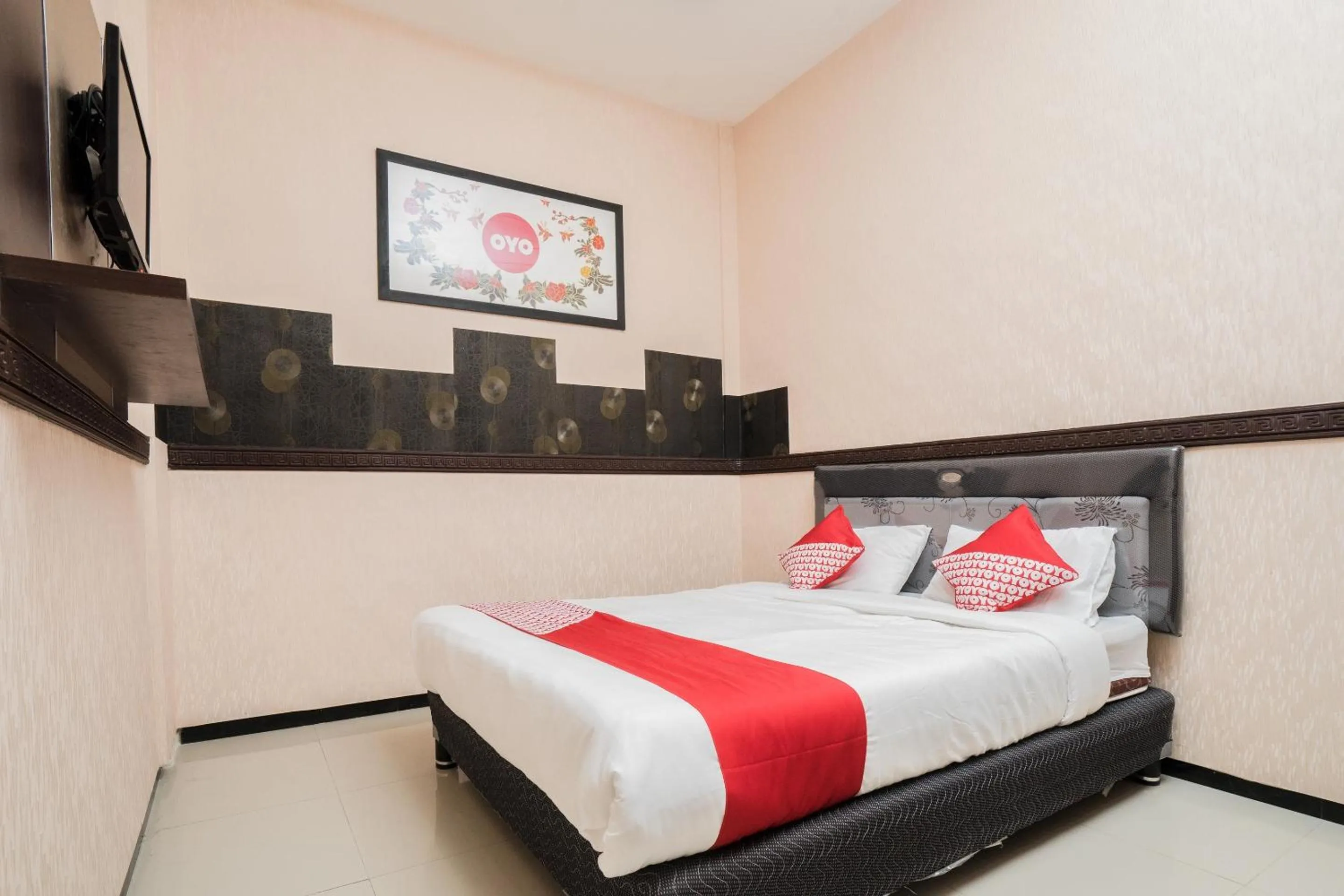 Bedroom, Bed in Hotel O Central Batu Near Jatim Park 3 Formerly Bunga Matahari Hotel