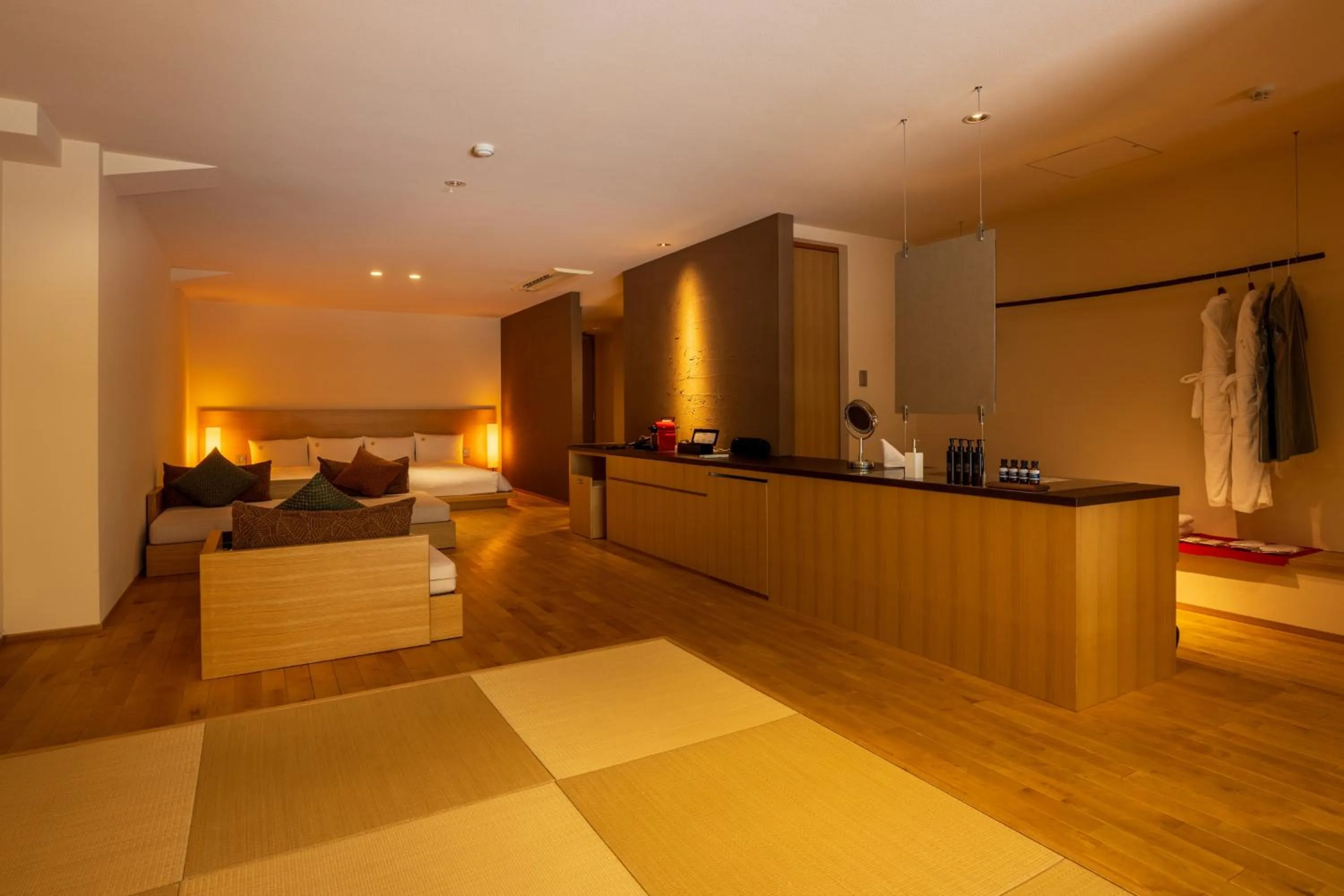 Living room, Bed in Kinnotake Tonosawa (Adult Only)