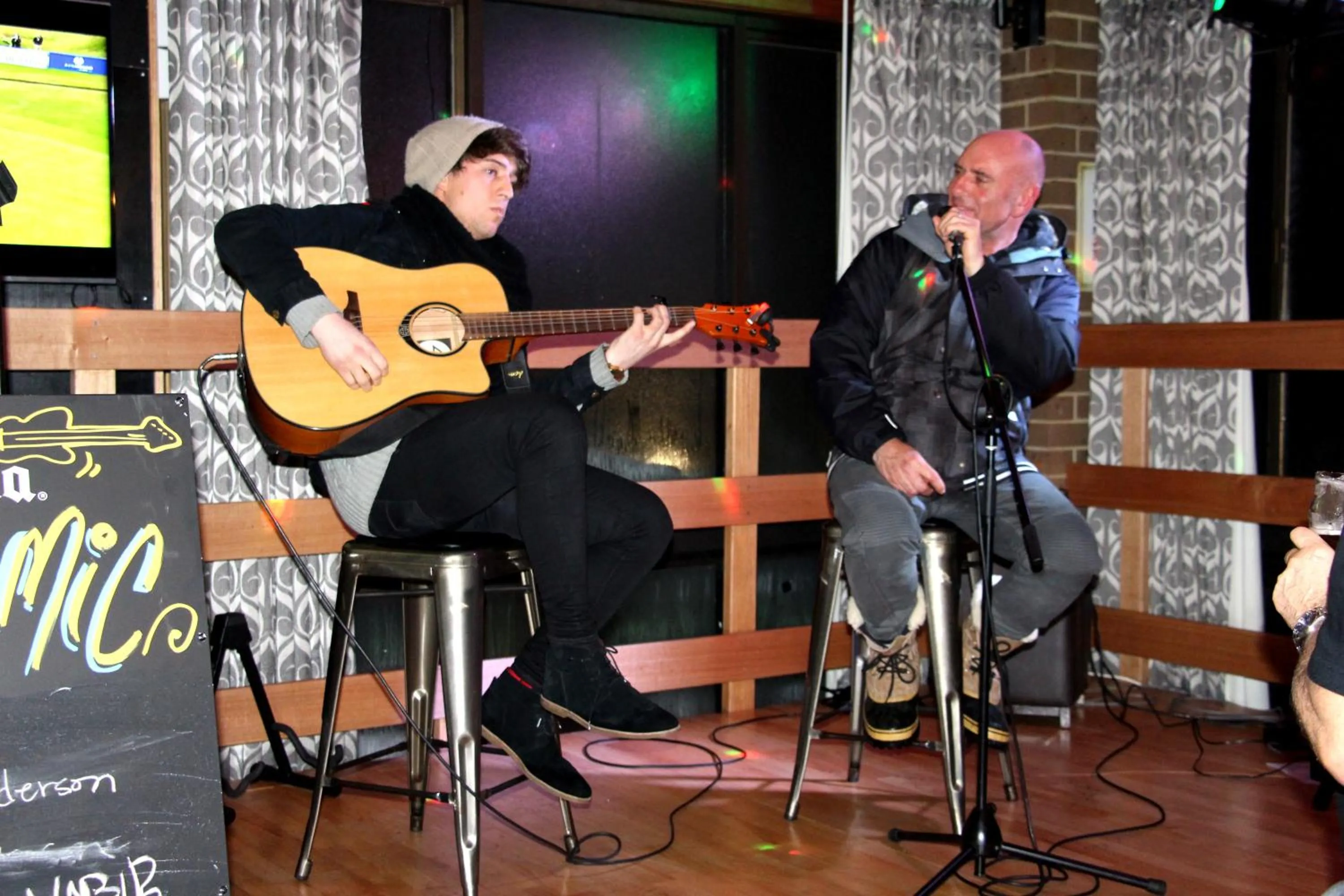 Evening entertainment in Alpine Retreat Mt Buller