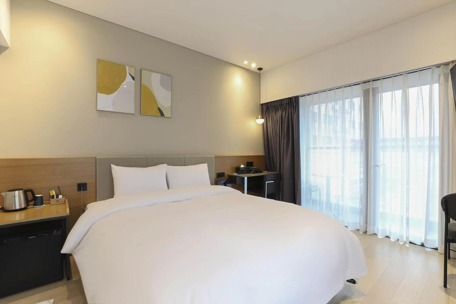 Bed in Brown Dot Hotel Haeundae