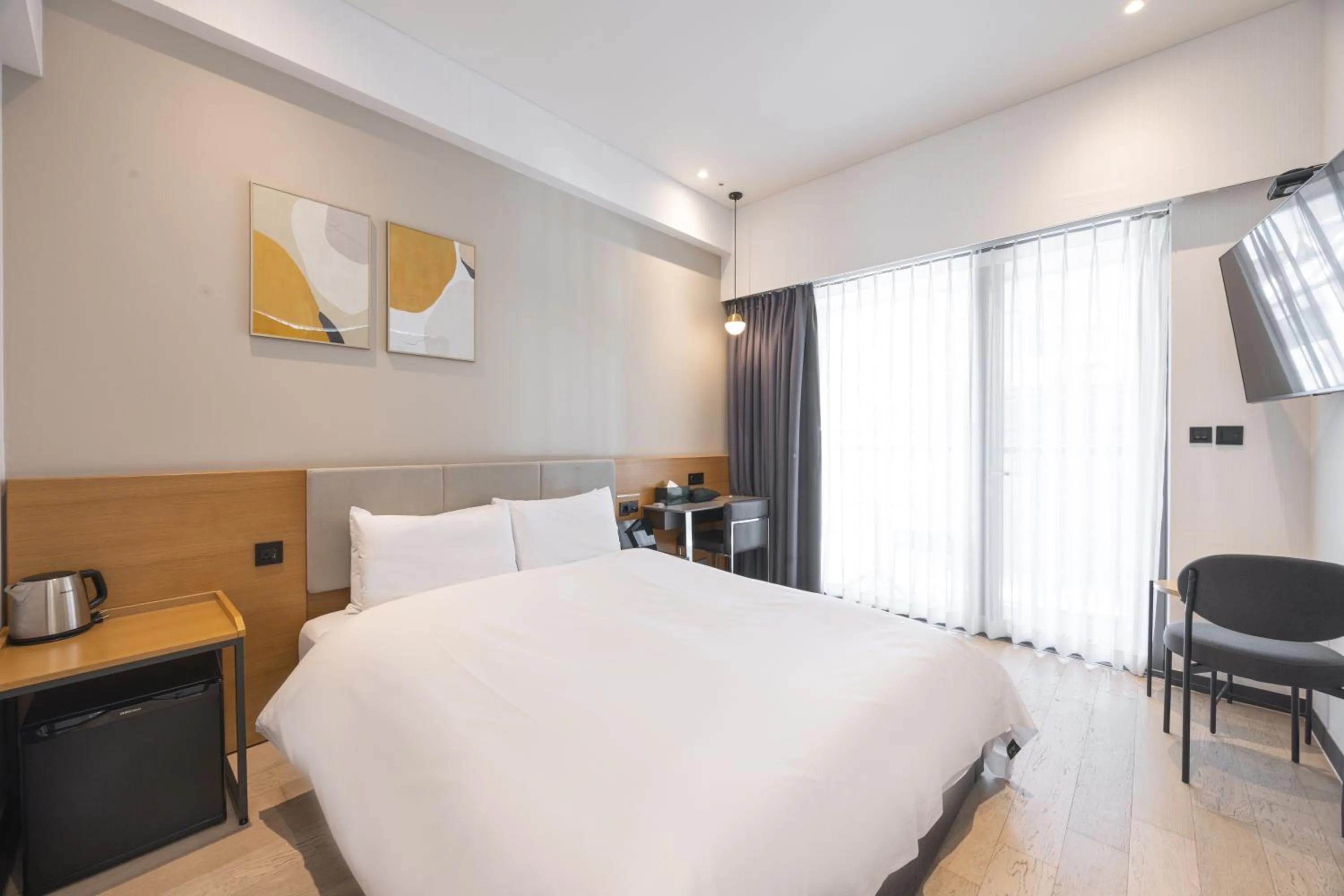 Bed in Brown Dot Hotel Haeundae