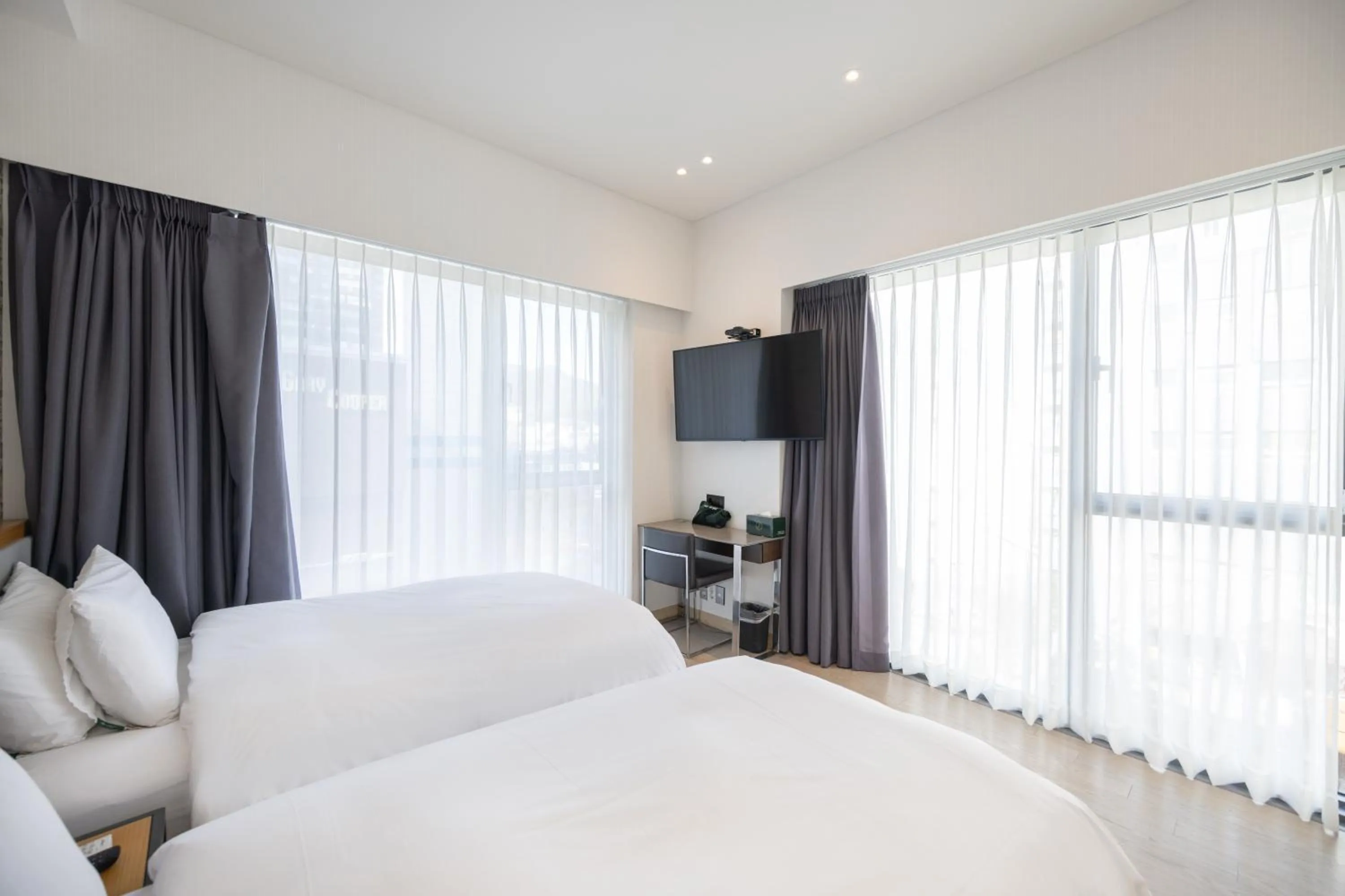 Bed in Brown Dot Hotel Haeundae