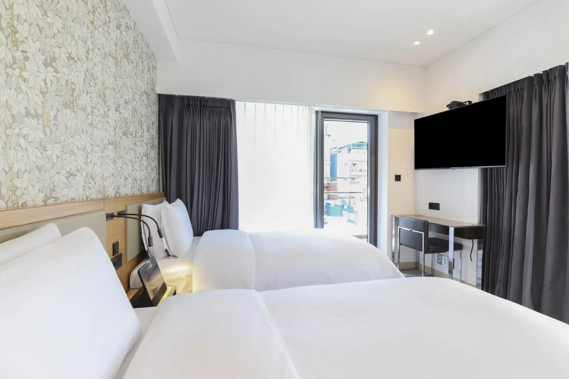 Bed in Brown Dot Hotel Haeundae