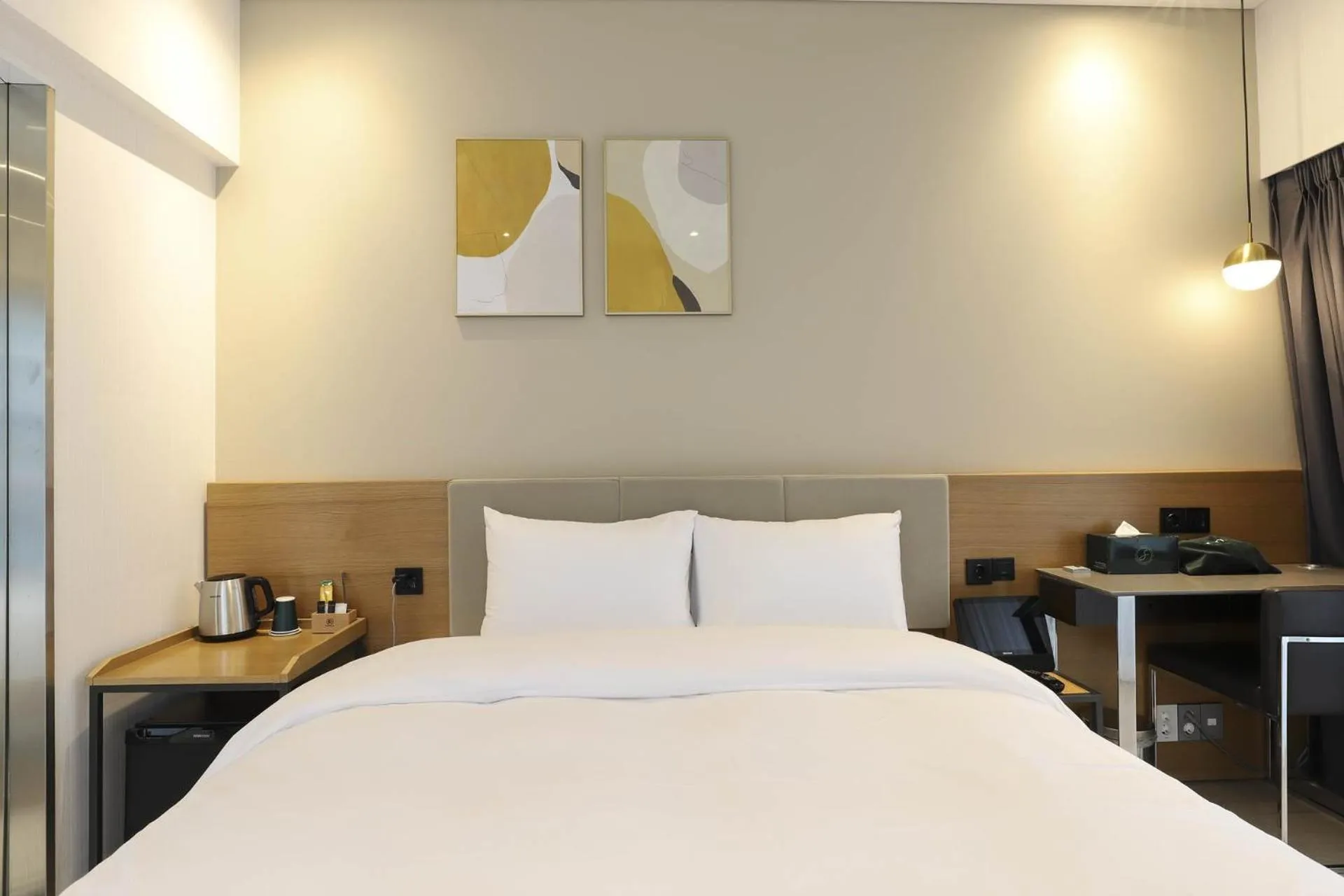 Bed in Brown Dot Hotel Haeundae