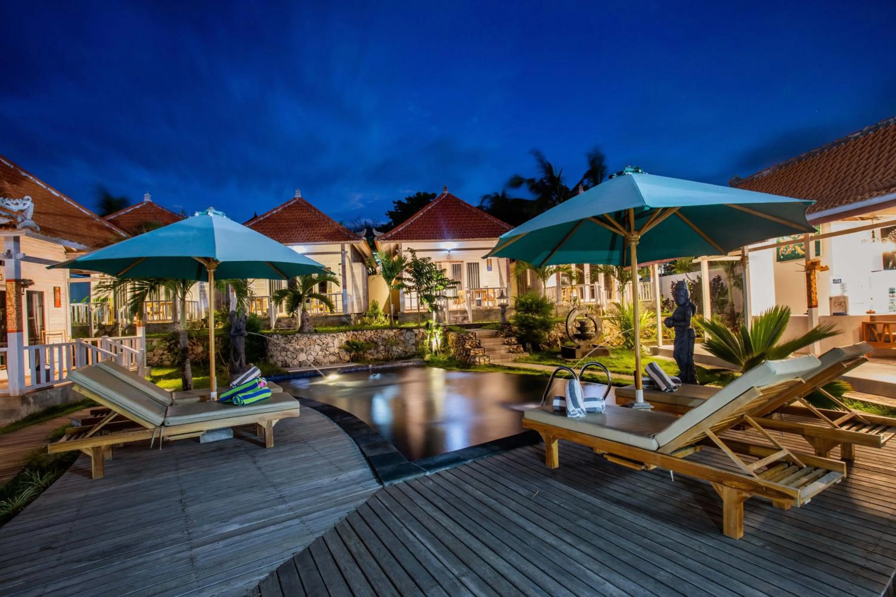 Natural landscape in Blue Sky Villa Ceningan