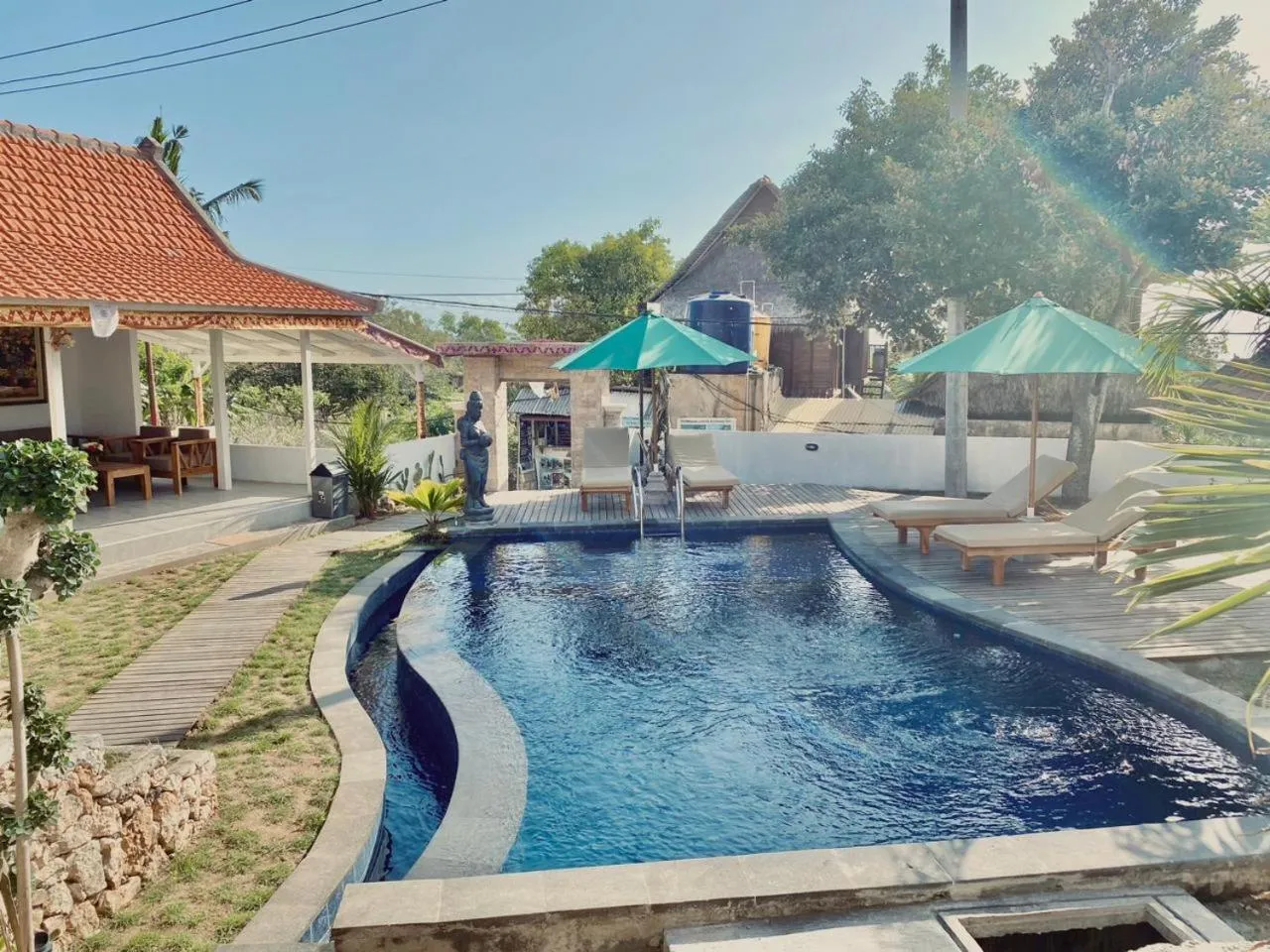 Day in Blue Sky Villa Ceningan