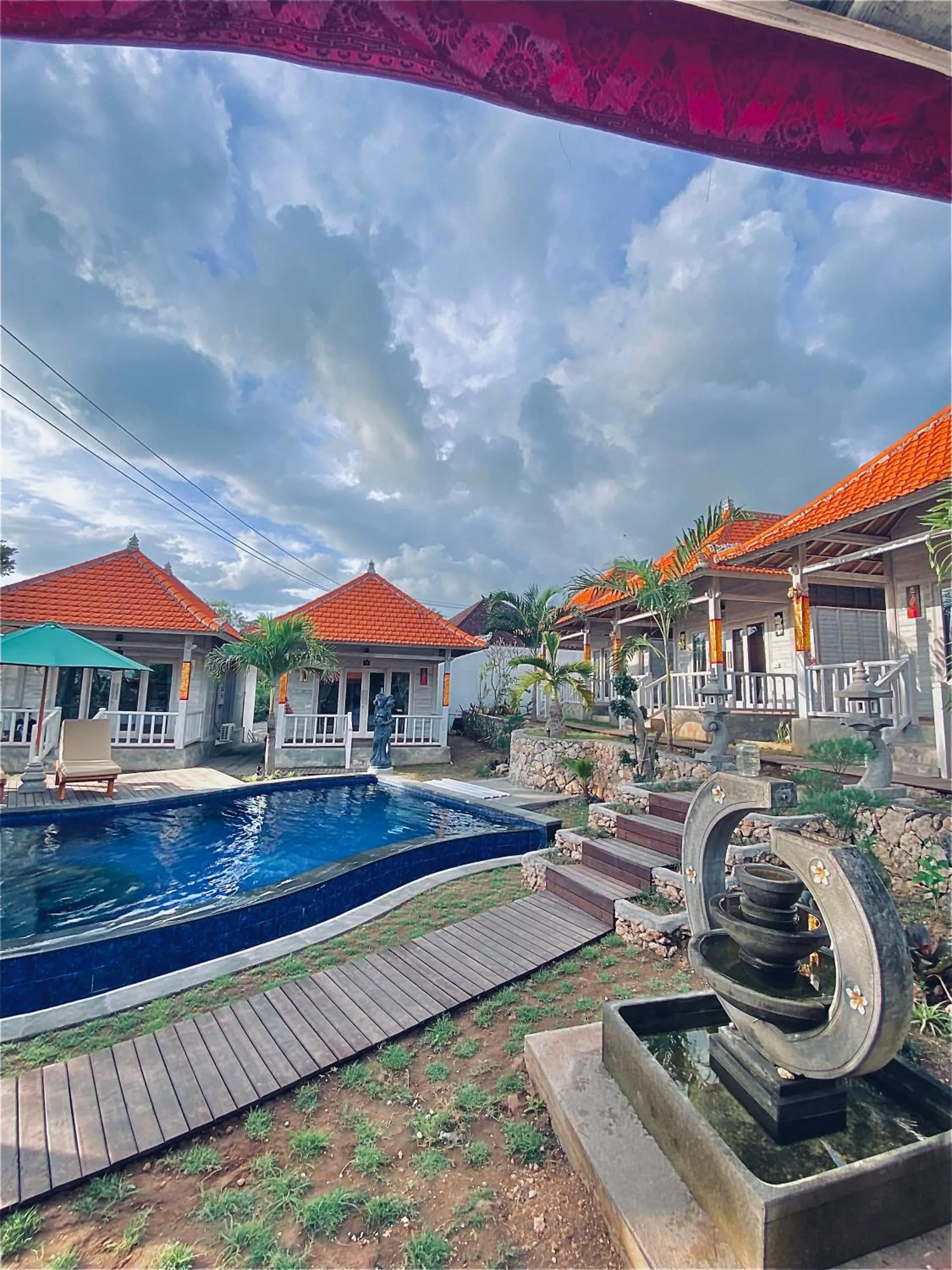 View (from property/room) in Blue Sky Villa Ceningan