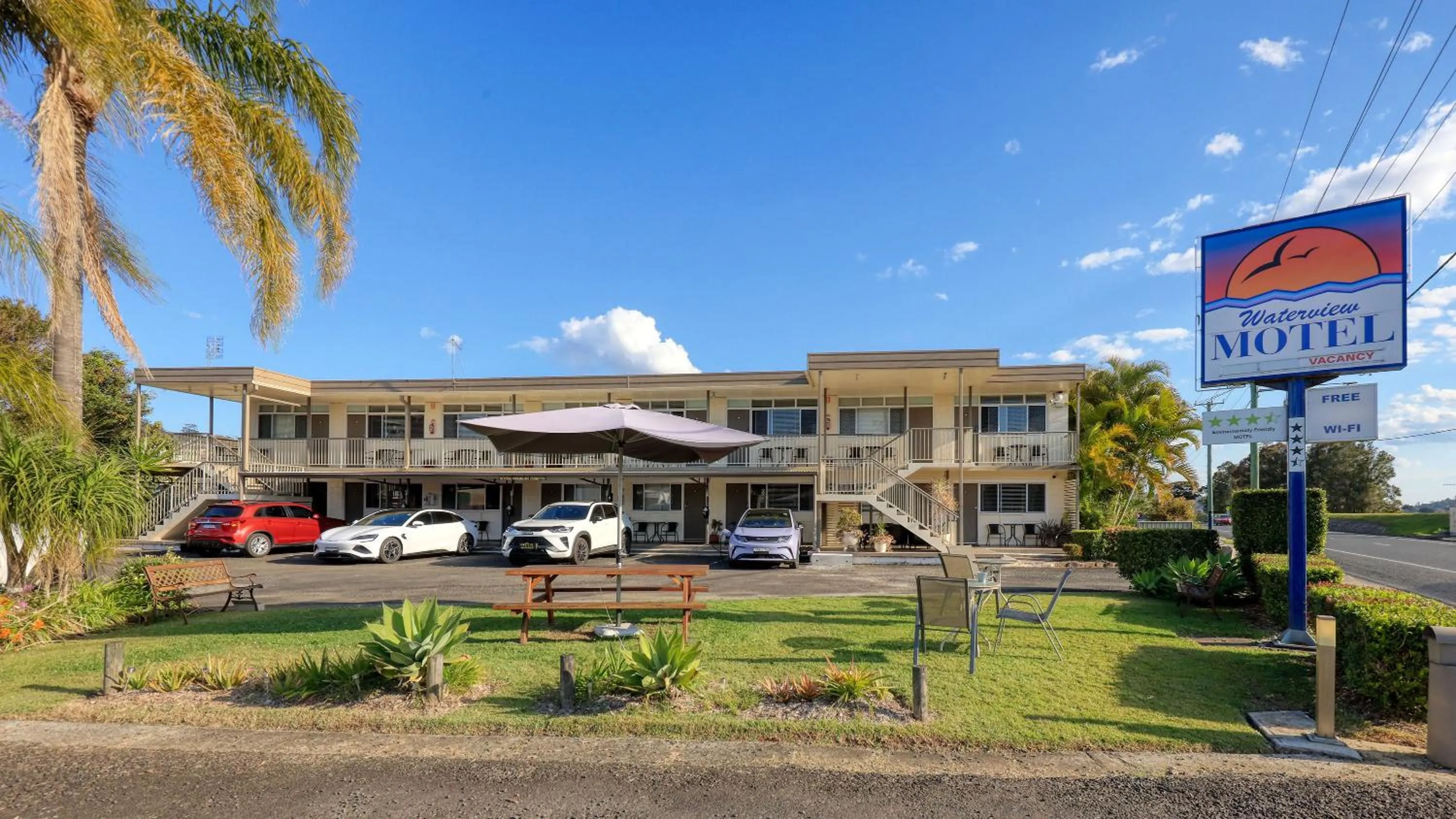 Garden in Waterview Motel Maclean
